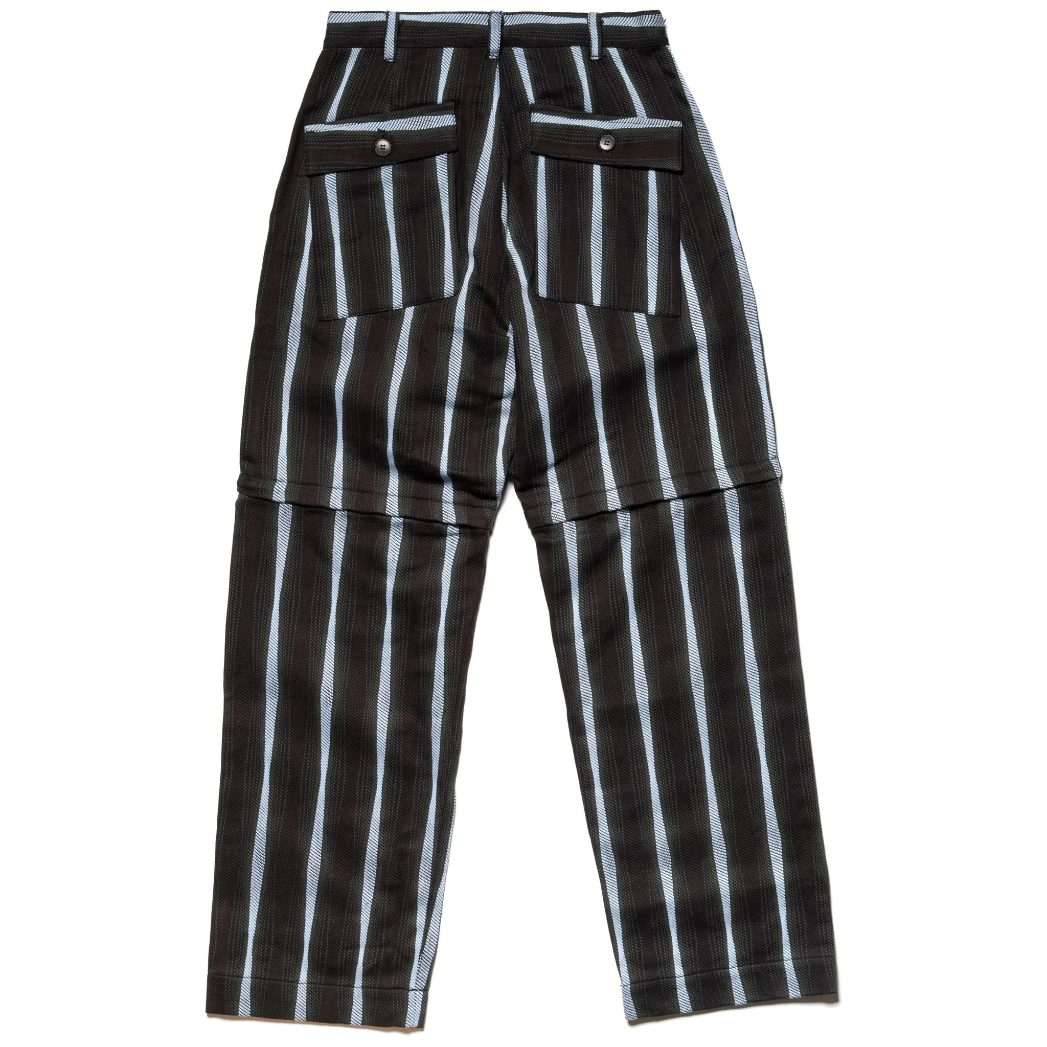 SJAP25-DPS Drunken Stripe 2 Way Pants - Black - Image 2