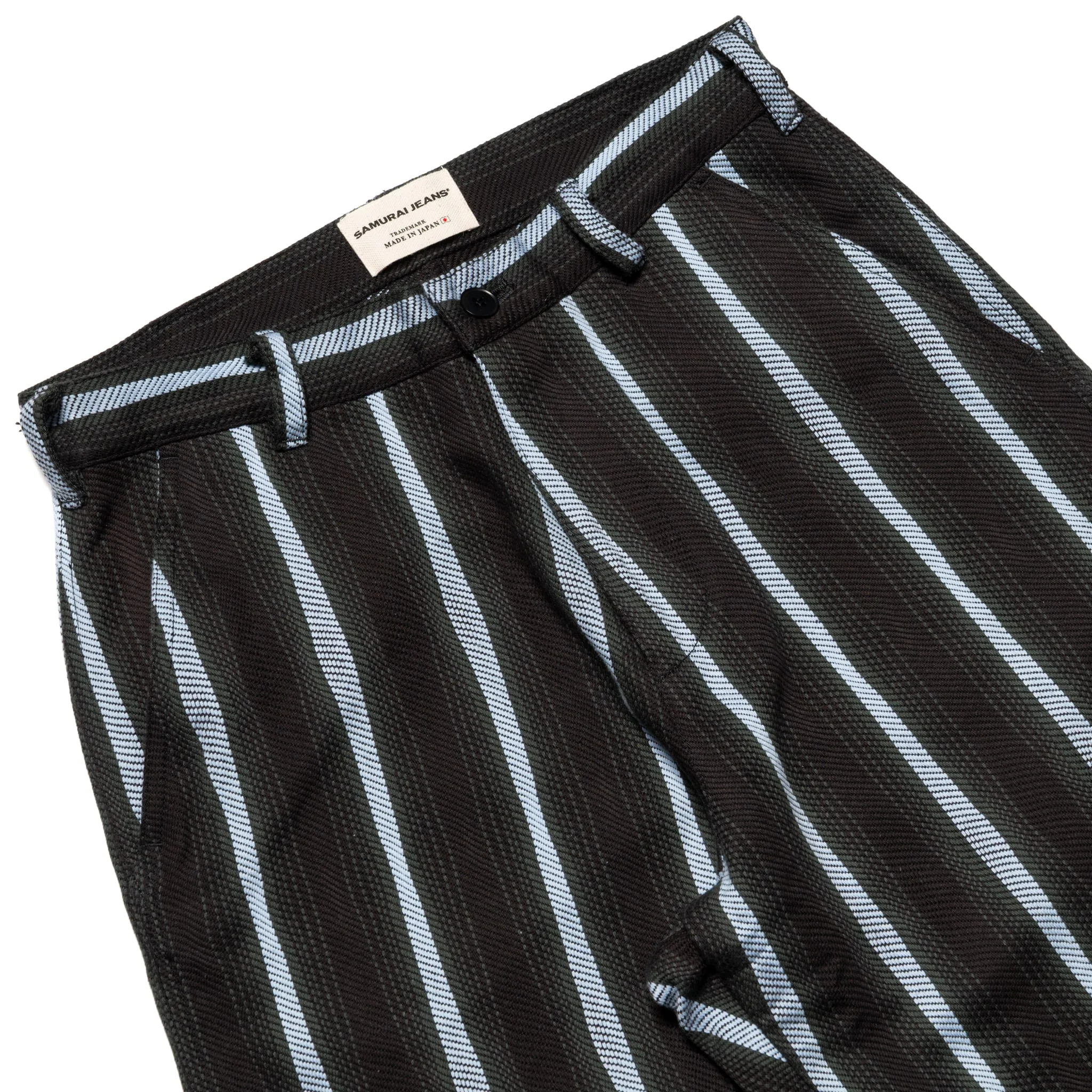 SJAP25-DPS Drunken Stripe 2 Way Pants - Black - Image 3