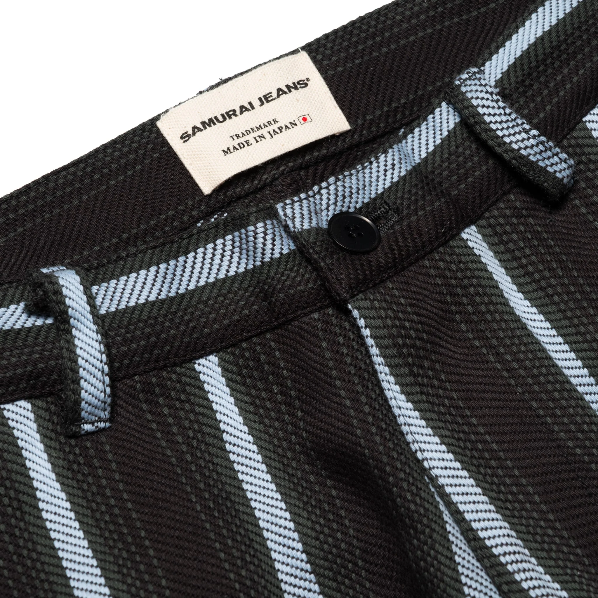 SJAP25-DPS Drunken Stripe 2 Way Pants - Black - Image 4