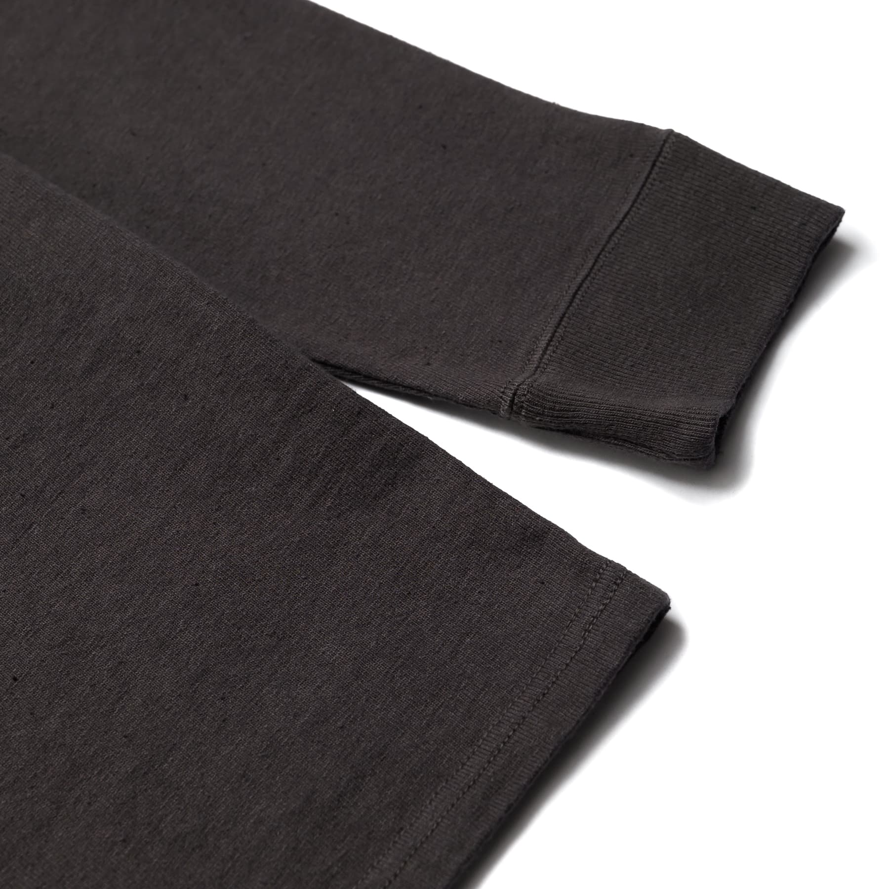 SJSLT-SC01 Japanese Cotton Made Crew Neck Tee - Kuromame - Image 4