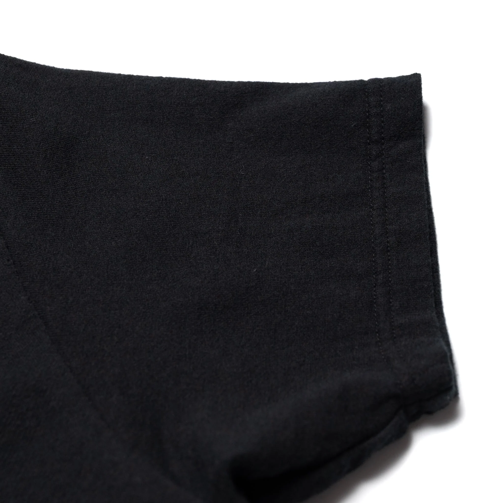 SJST-RIM Inlay Loopwheel T-Shirt - Black - Image 3