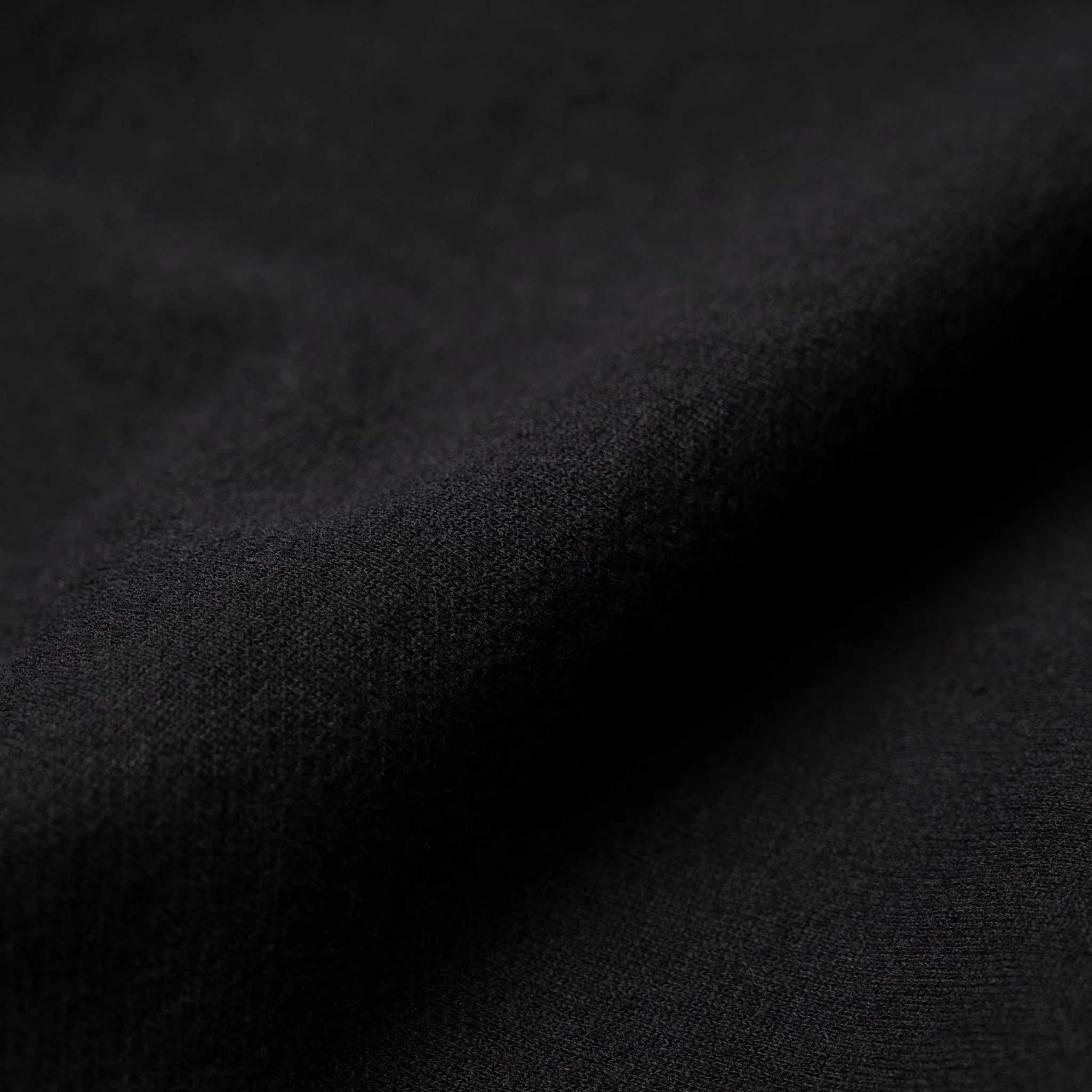 SJST-RIM Inlay Loopwheel T-Shirt - Black - Image 5