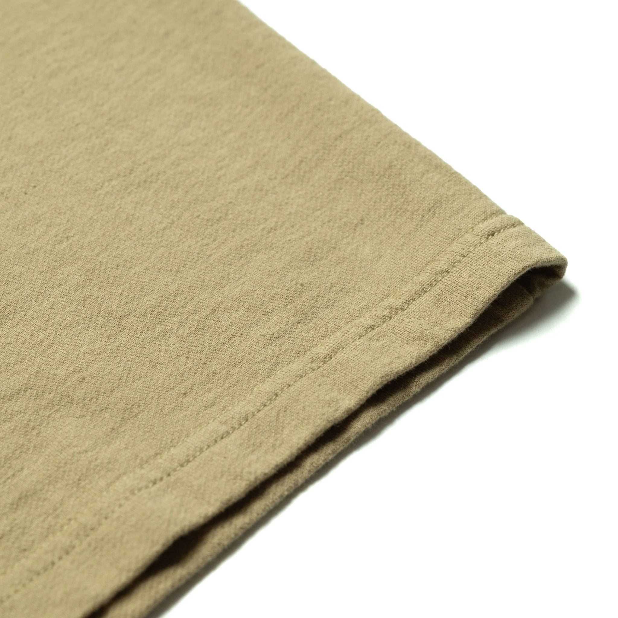 SJST-RIM Inlay Loopwheel T-Shirt - Olive - Image 4