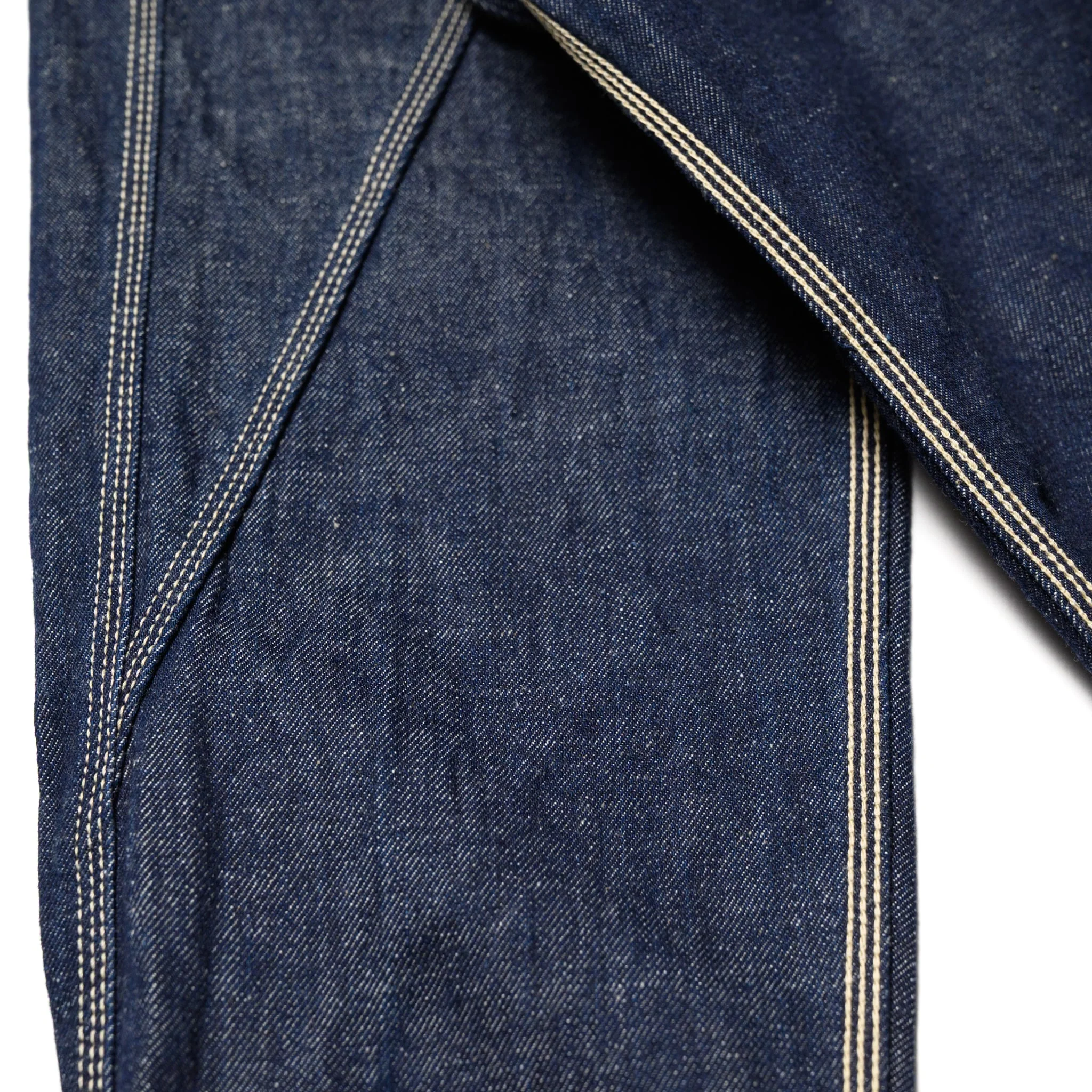 SJWS-SC02W Samurai Cotton Denim Work Shirt - Indigo - Image 11