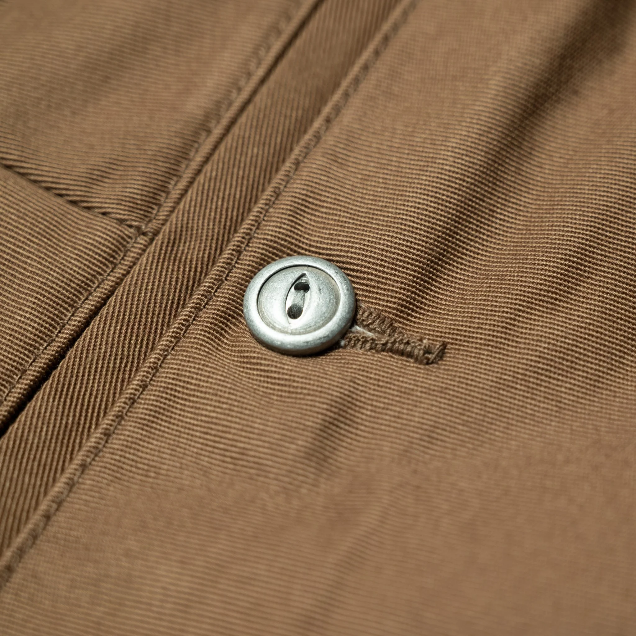 SWC500WP-CE T/C Twill Trousers - Mid Rise Slim Straight - Beige - Image 11