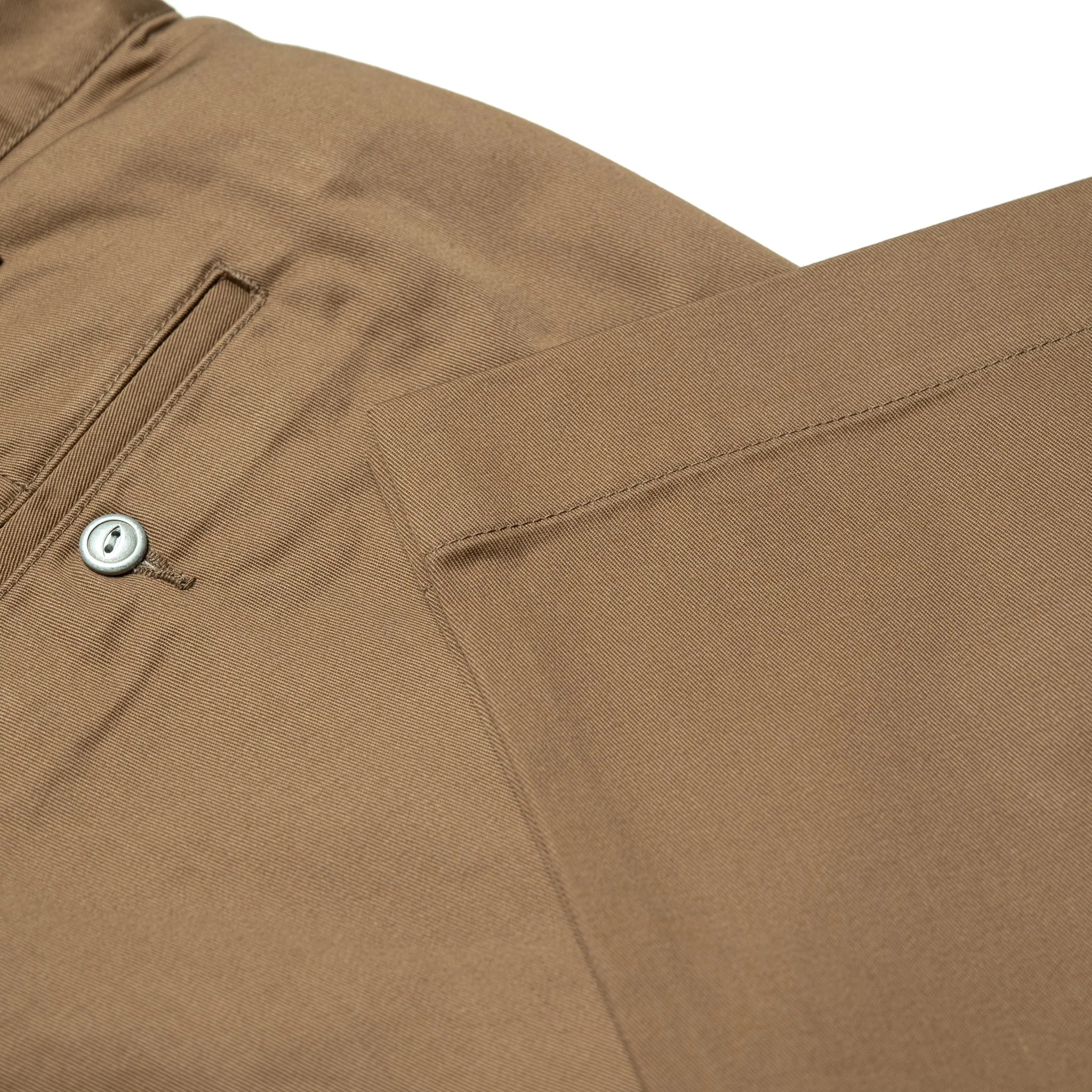 SWC500WP-CE T/C Twill Trousers - Mid Rise Slim Straight - Beige - Image 12