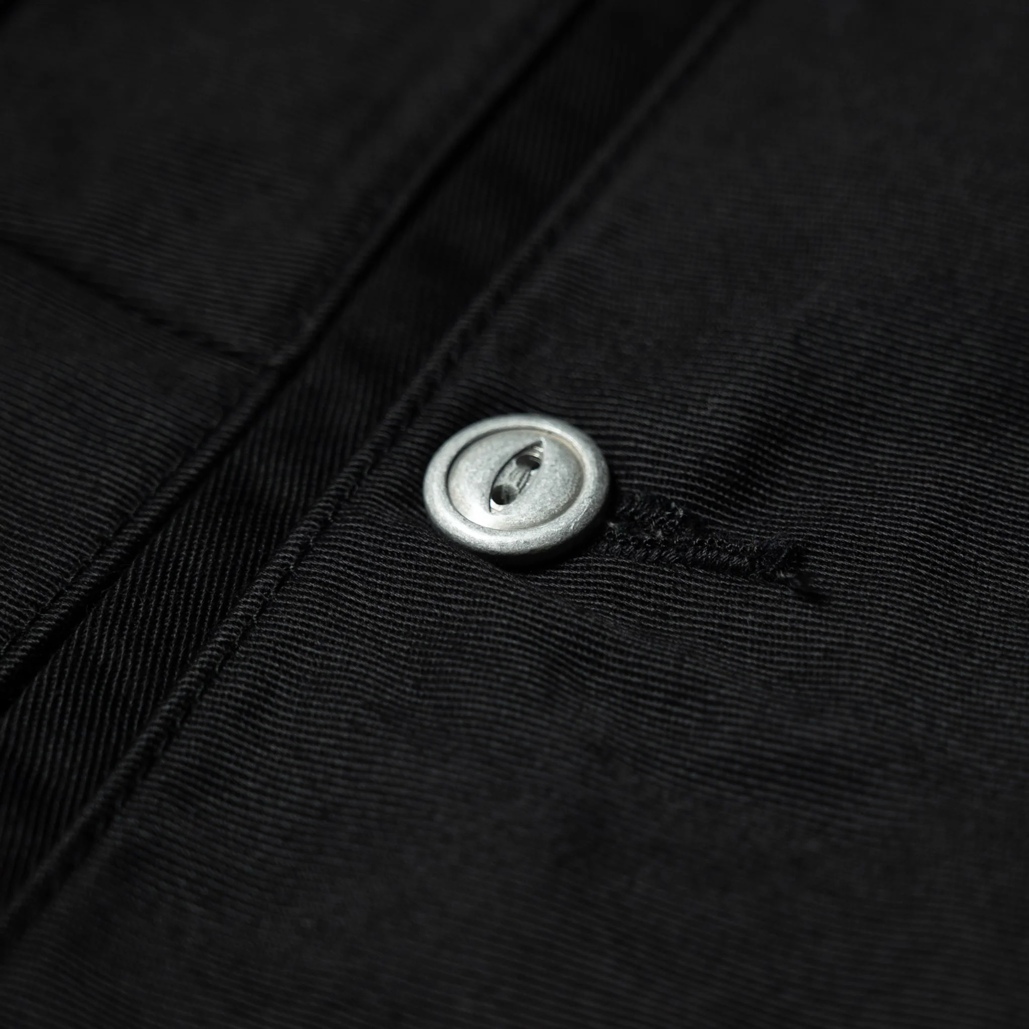 SWC500WP-CE T/C Twill Trousers - Mid Rise Slim Straight - Black - Image 12