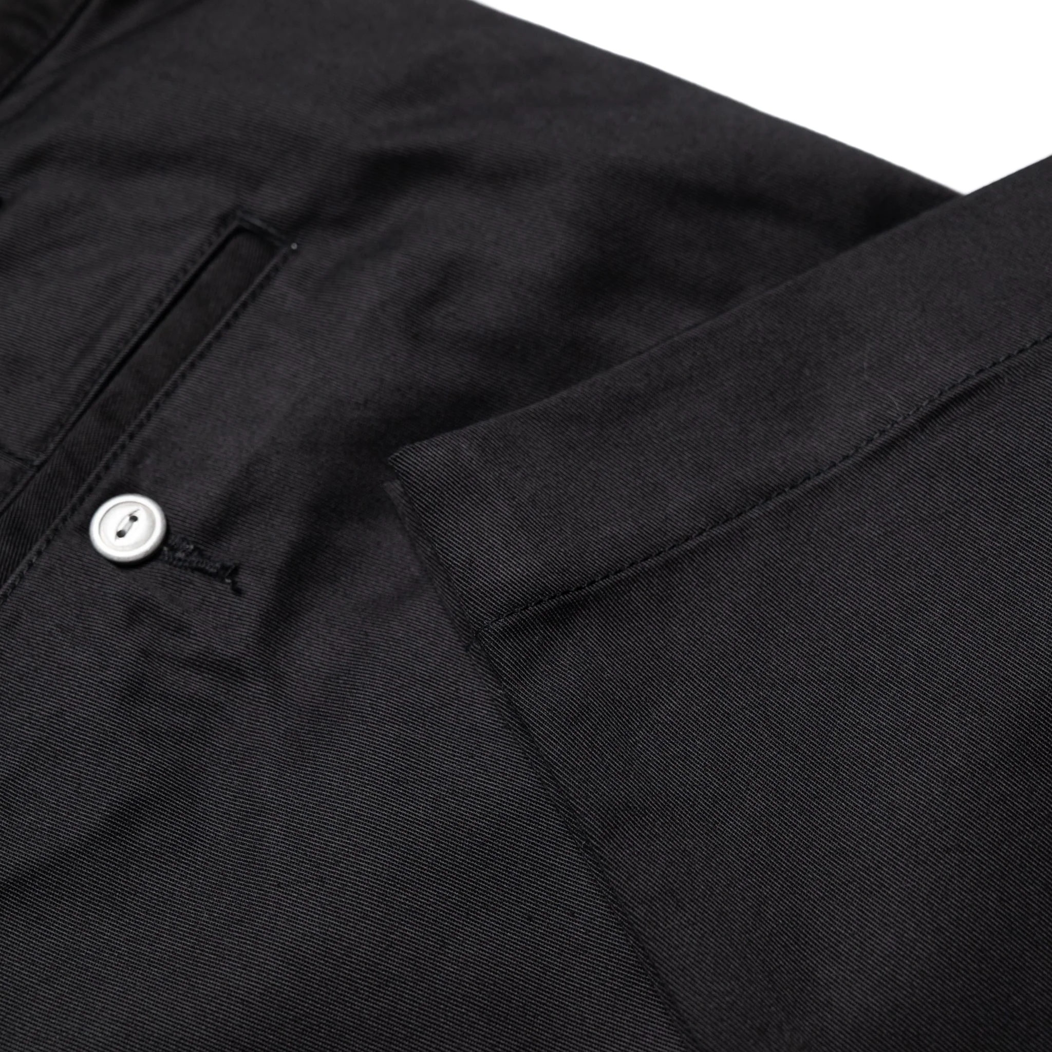 SWC500WP-CE T/C Twill Trousers - Mid Rise Slim Straight - Black - Image 13