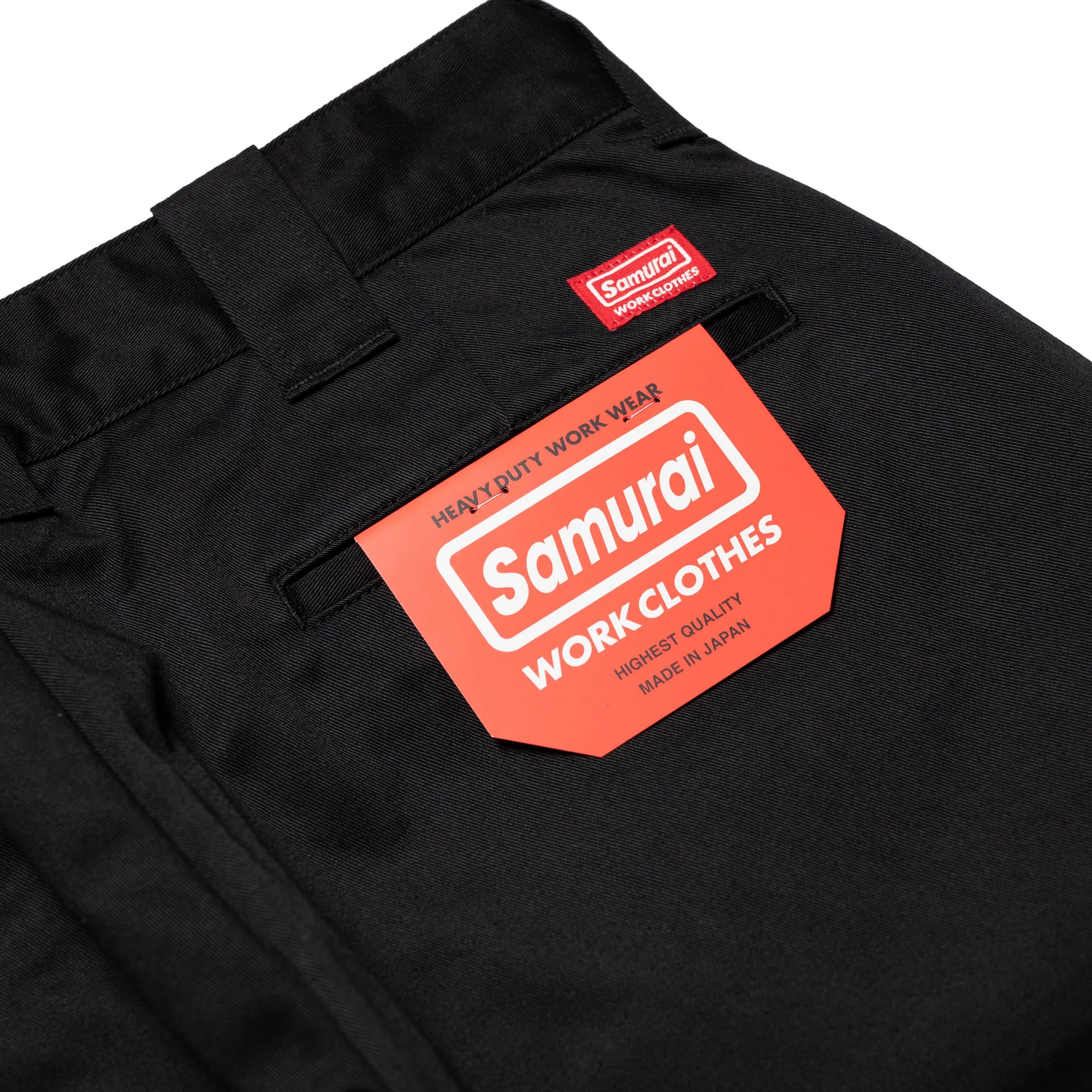 SWC500WP-CE T/C Twill Trousers - Mid Rise Slim Straight - Black - Image 8