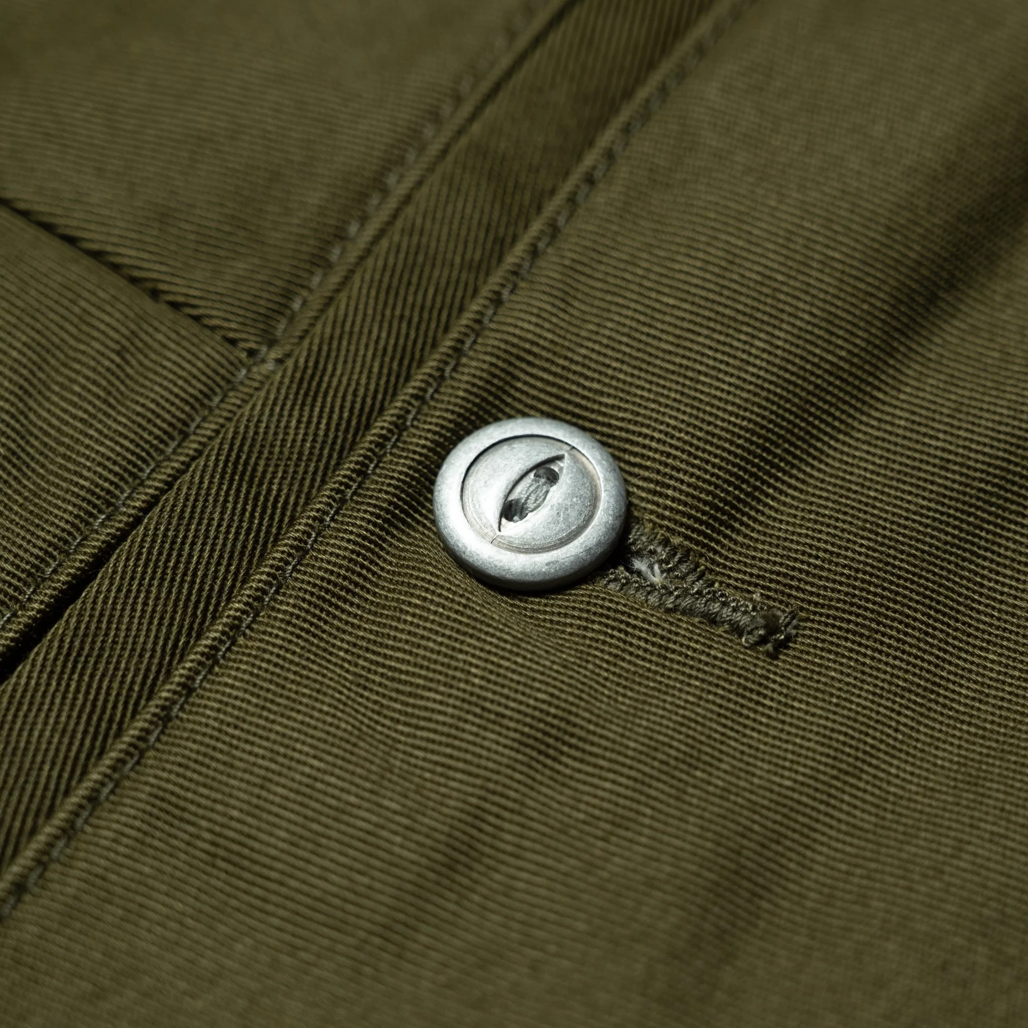 SWC500WP-CE T/C Twill Trousers - Mid Rise Slim Straight - Olive - Image 12