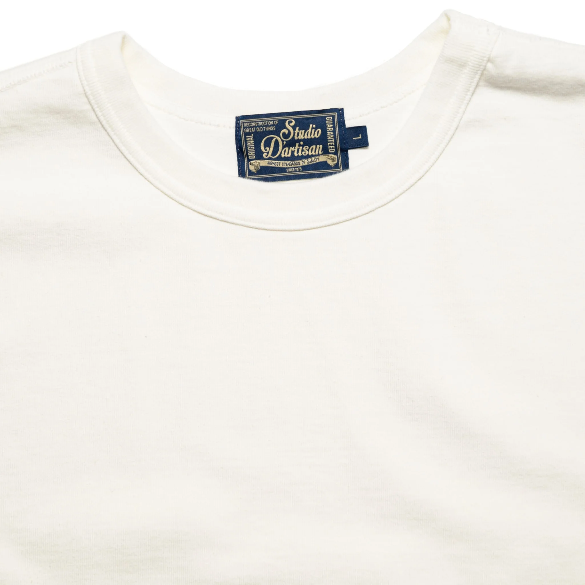 8173 Suvin Gold T-Shirt - White - Image 2