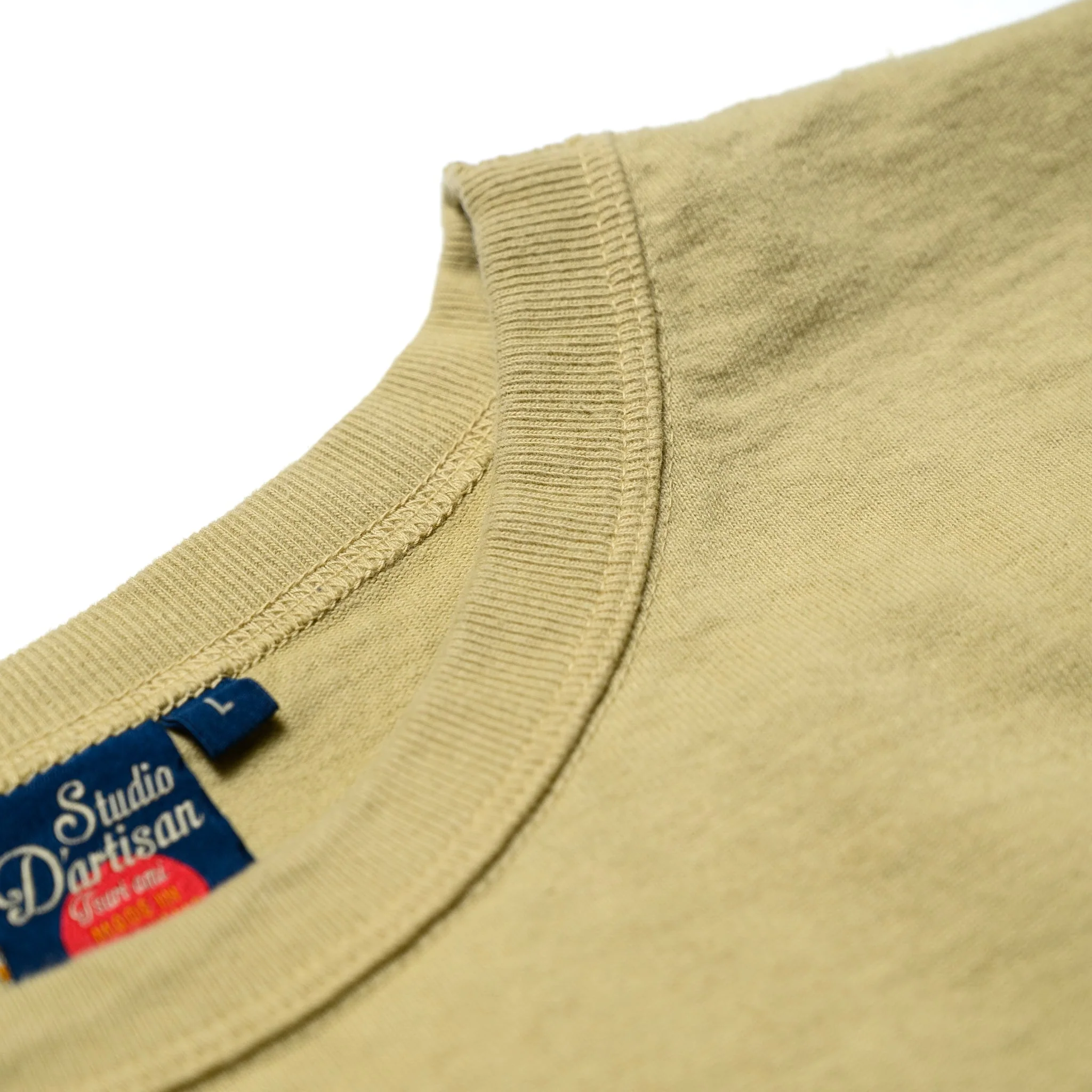 9913 10.5oz Loopwheel Tee - Green - Image 3