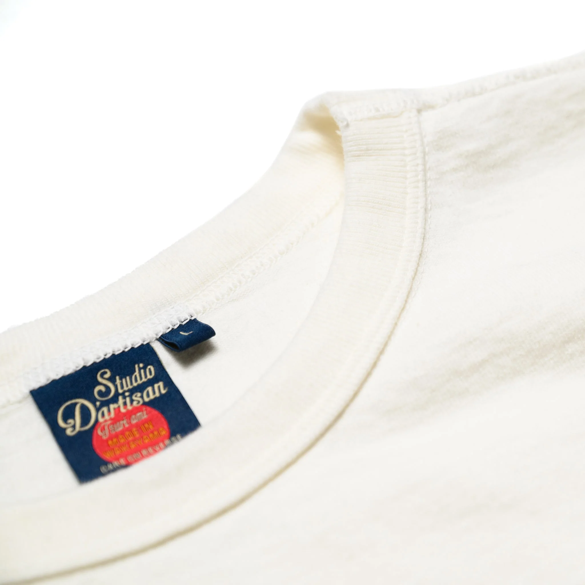 9913 10.5oz Loopwheel Tee - White - Image 3