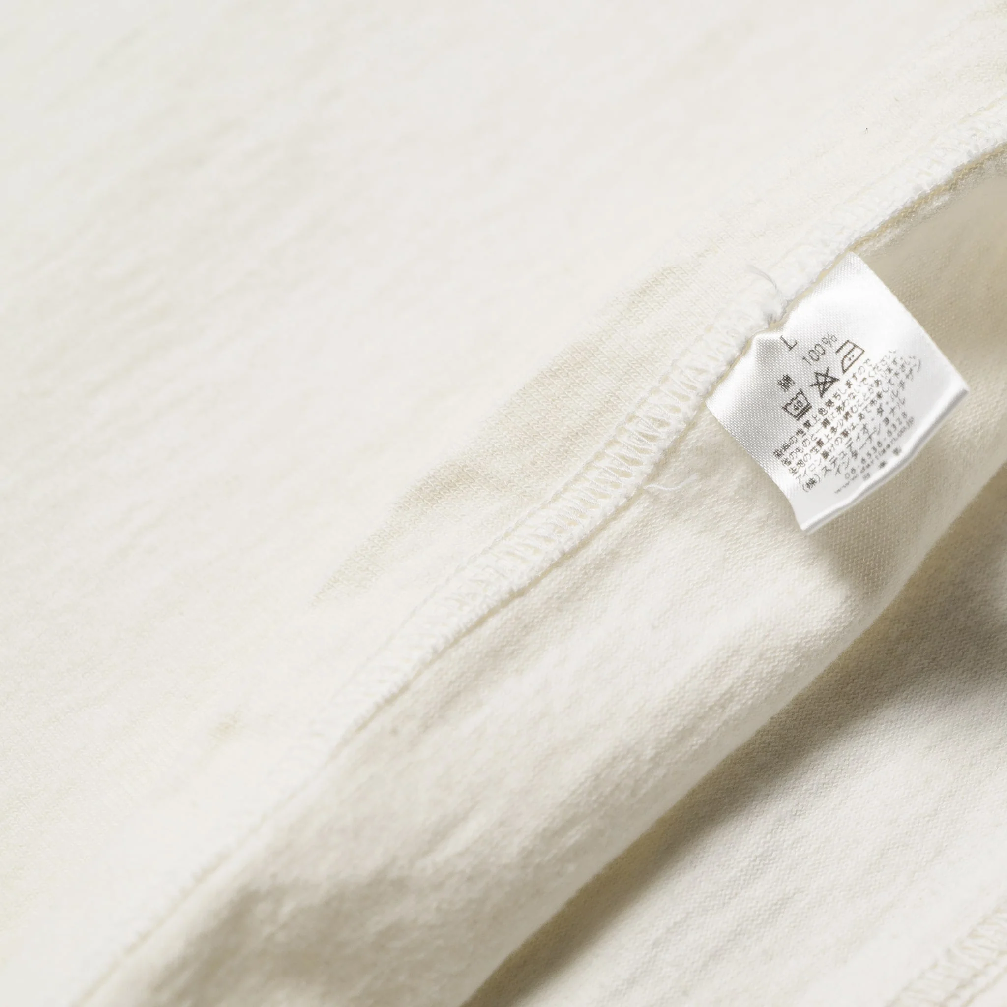 9913 10.5oz Loopwheel Tee - White - Image 5