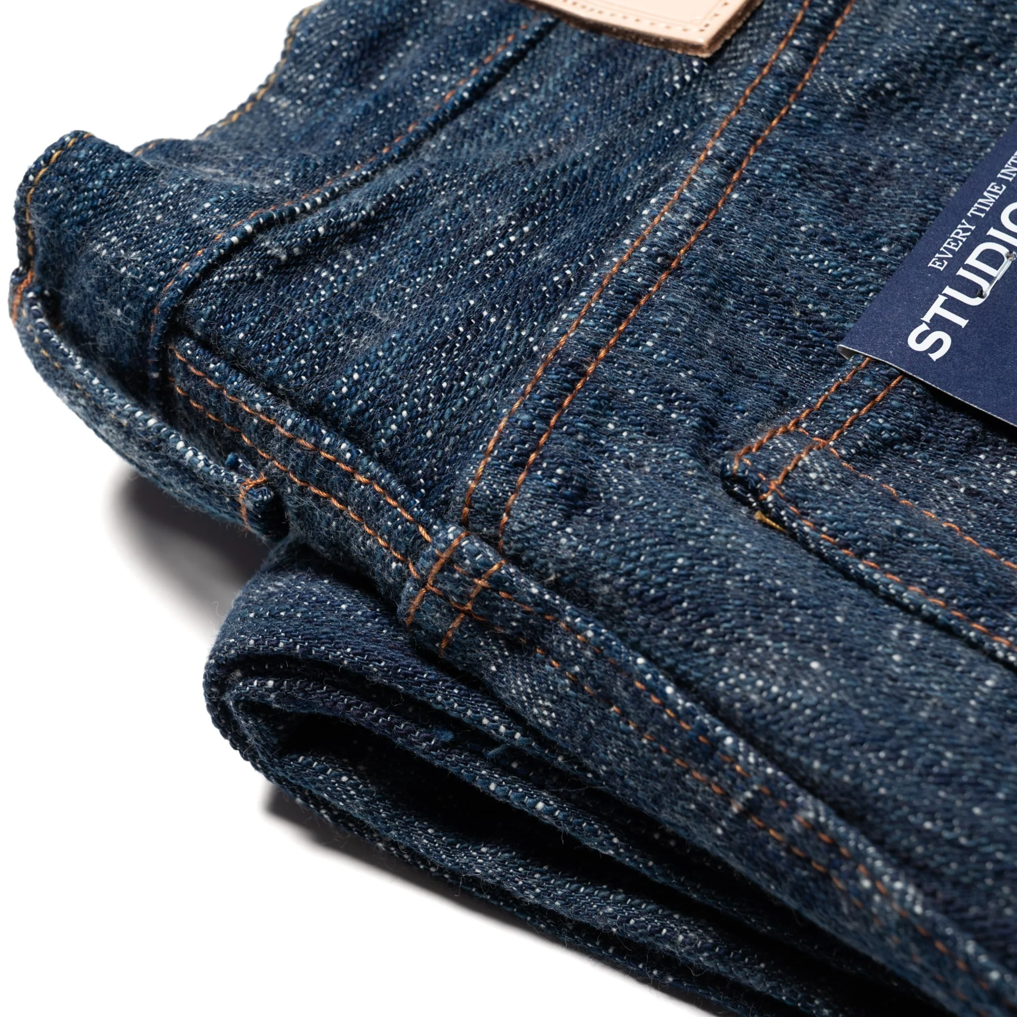 D1894 "Sou-Ai" 15oz Twin Indigo Selvedge Denim Regular Straight Fit - Image 16