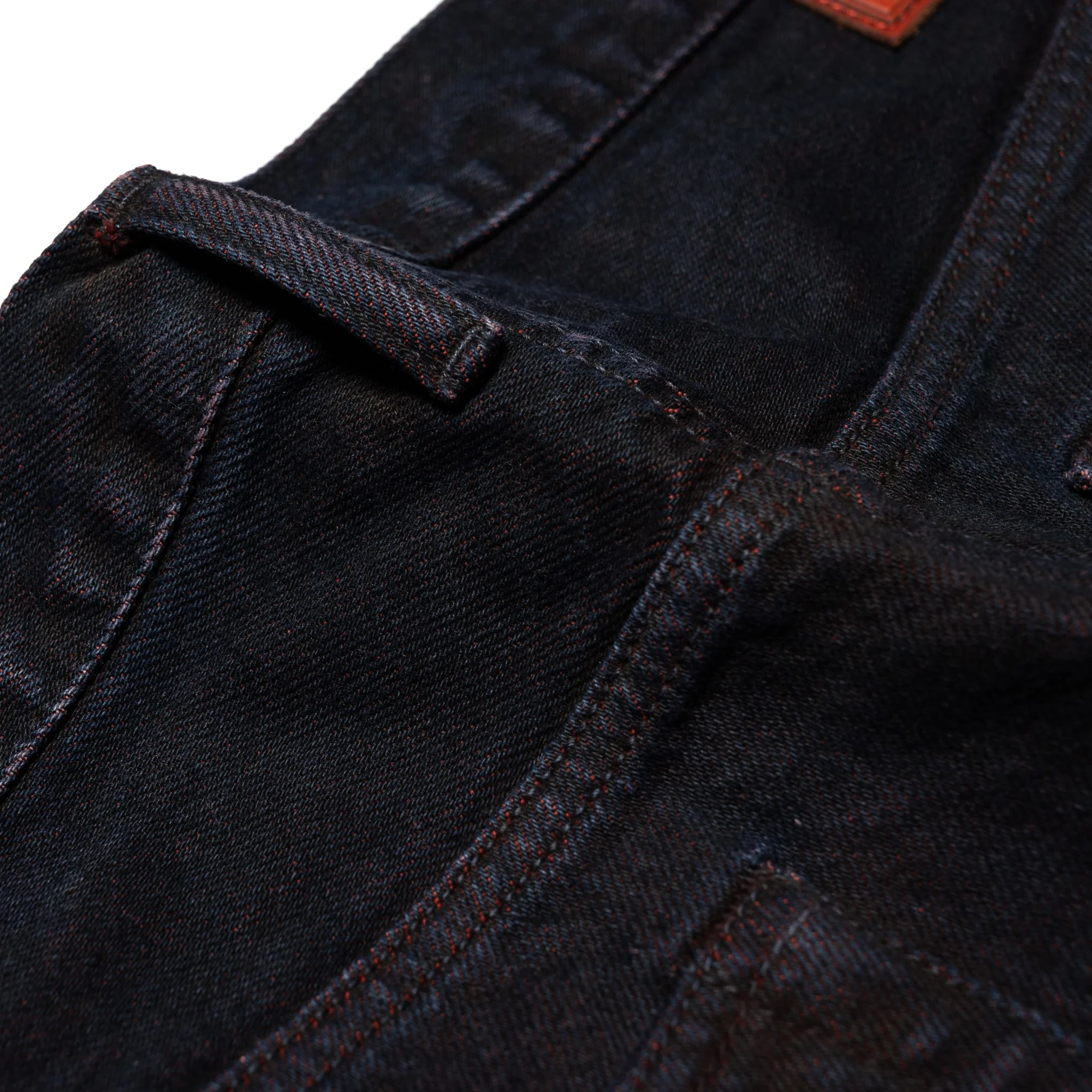 D1908S "Bengala" 14oz Natural Dye Selvedge Denim Relaxed Tapered - Image 14