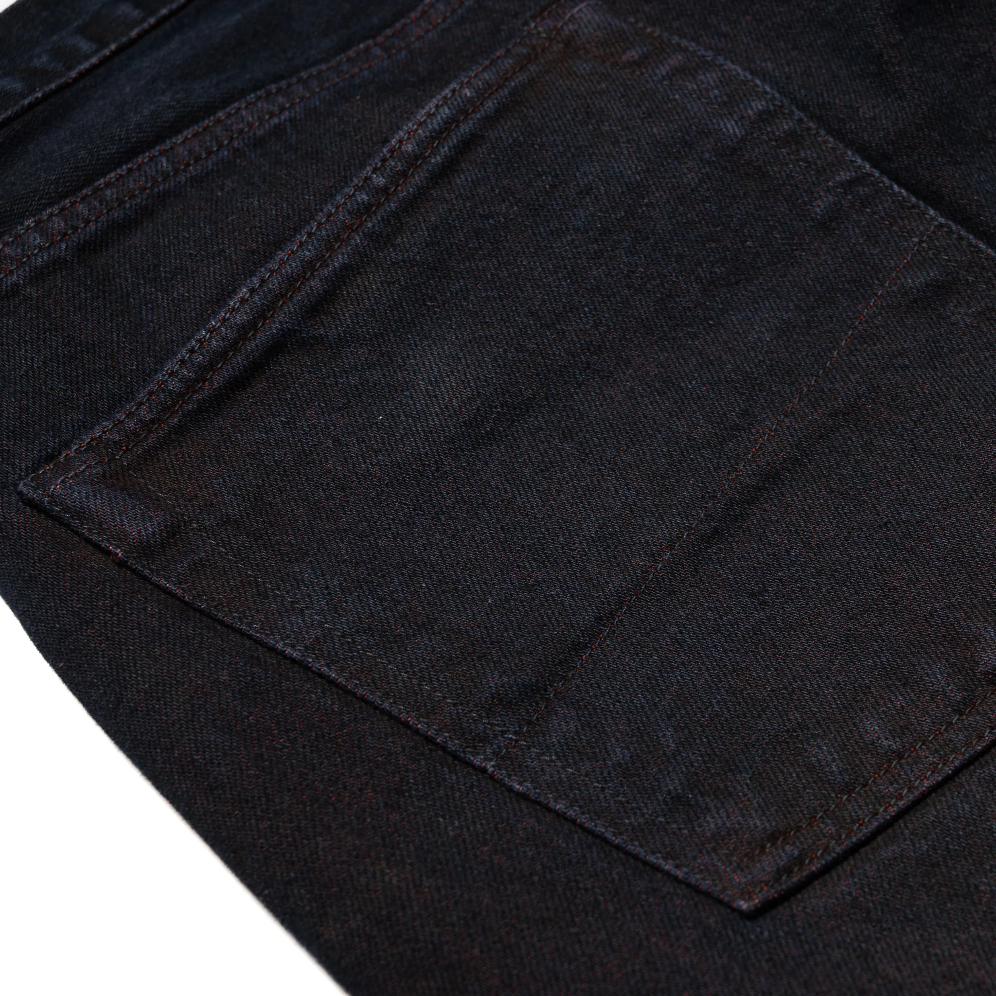 D1908S "Bengala" 14oz Natural Dye Selvedge Denim Relaxed Tapered - Image 15
