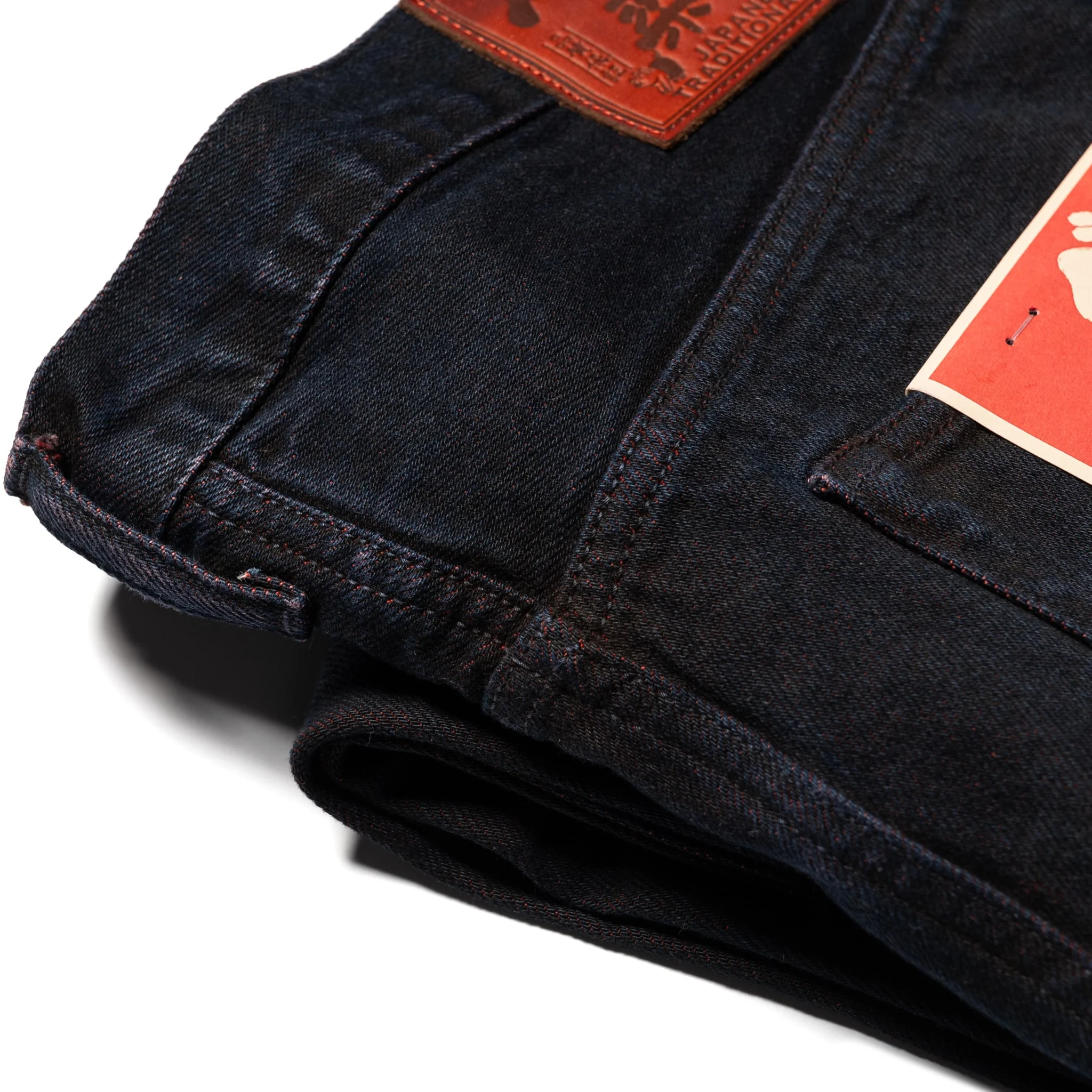 D1908S "Bengala" 14oz Natural Dye Selvedge Denim Relaxed Tapered - Image 18