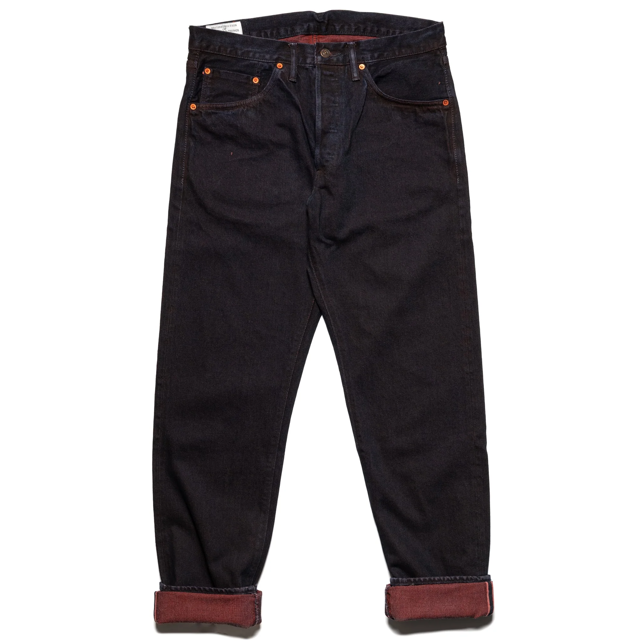 D1908S "Bengala" 14oz Natural Dye Selvedge Denim Relaxed Tapered - Image 2