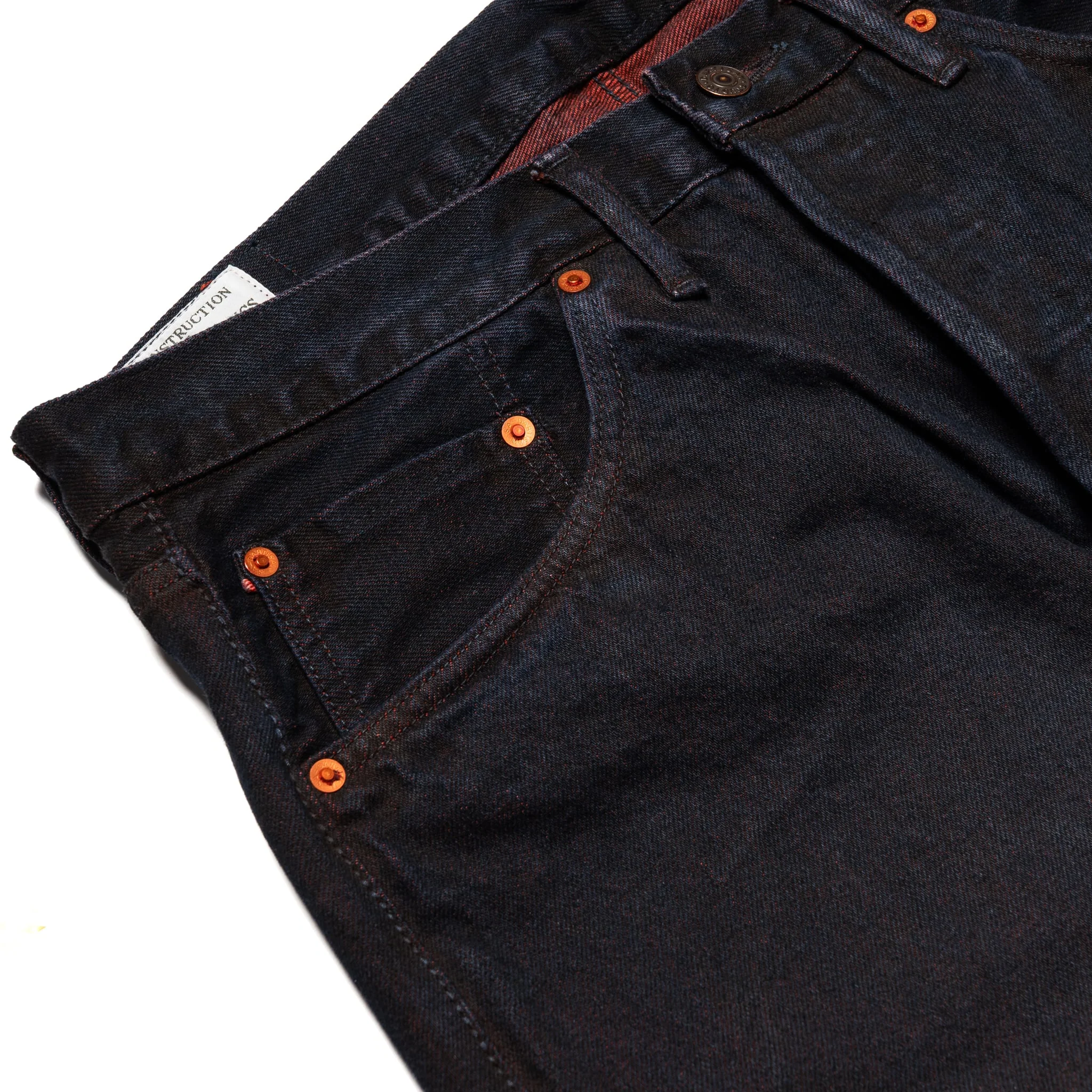 D1908S "Bengala" 14oz Natural Dye Selvedge Denim Relaxed Tapered - Image 5