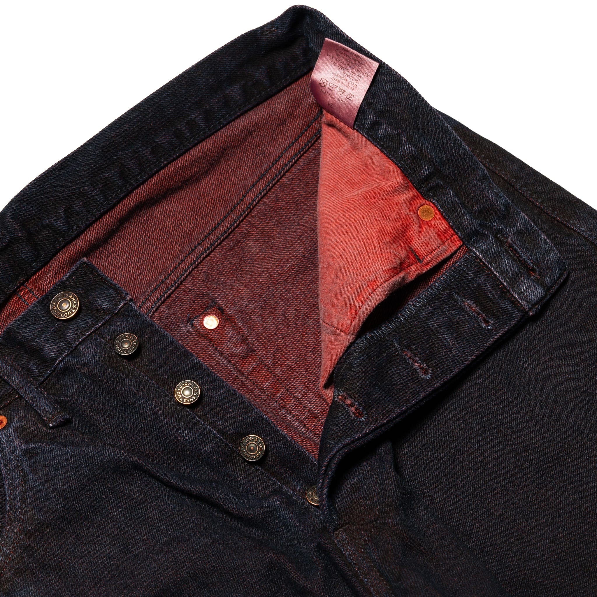 D1908S "Bengala" 14oz Natural Dye Selvedge Denim Relaxed Tapered - Image 7