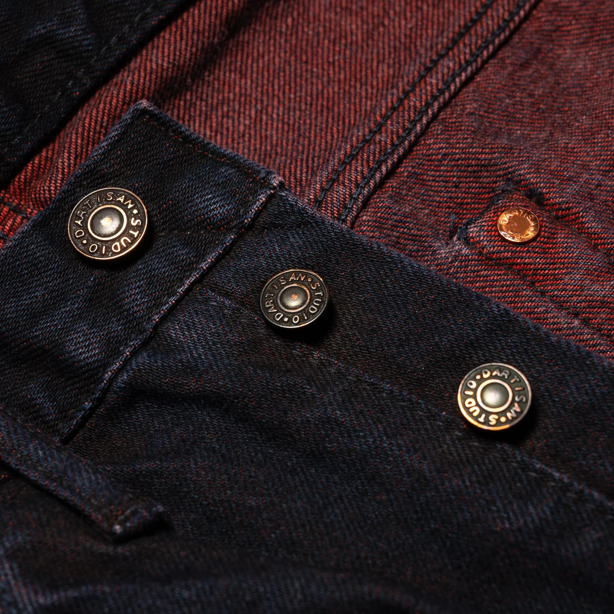 D1908S "Bengala" 14oz Natural Dye Selvedge Denim Relaxed Tapered - Image 8