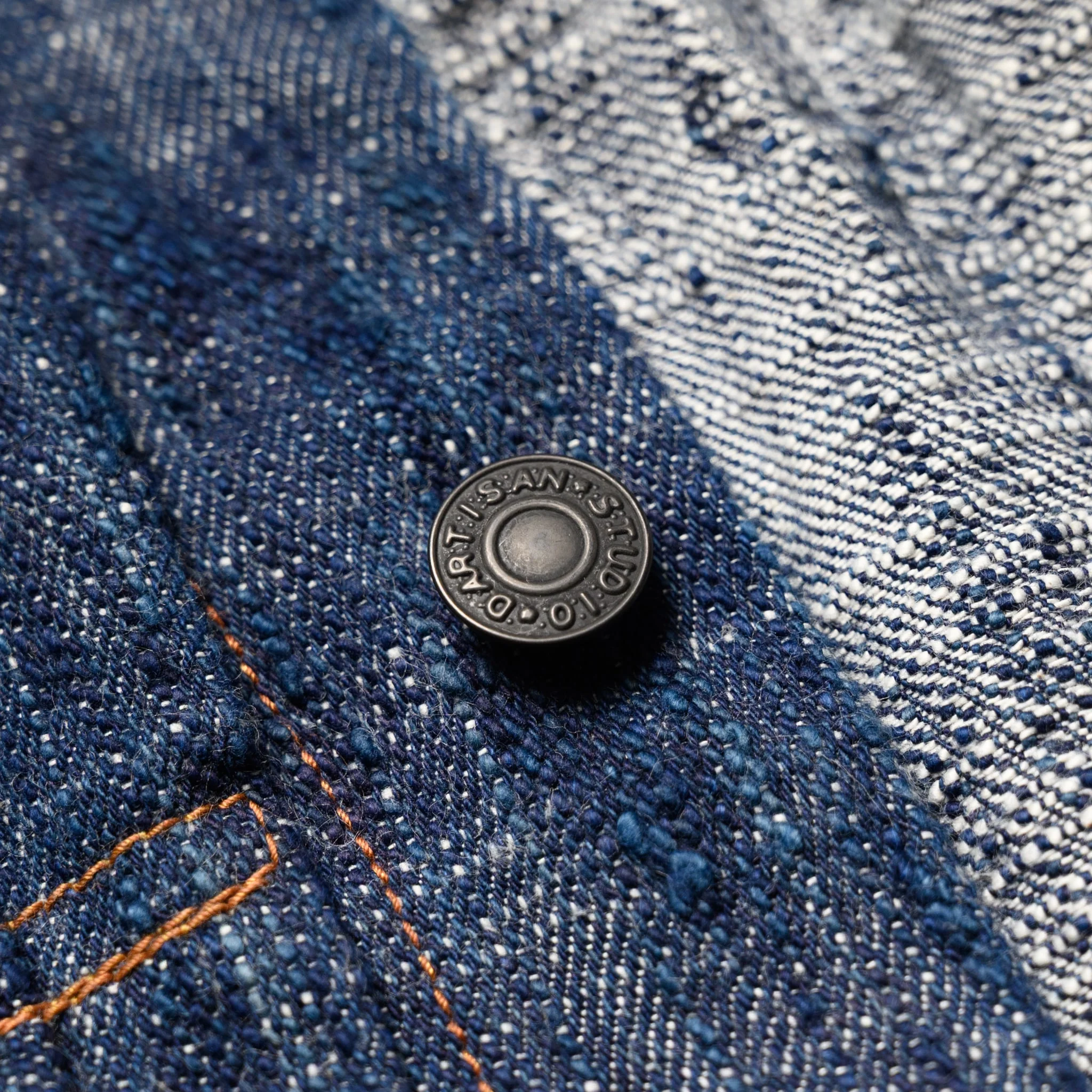 D4603 "Sou-Ai" 16oz Twin Indigo Selvedge Denim Type II Jacket - Image 10