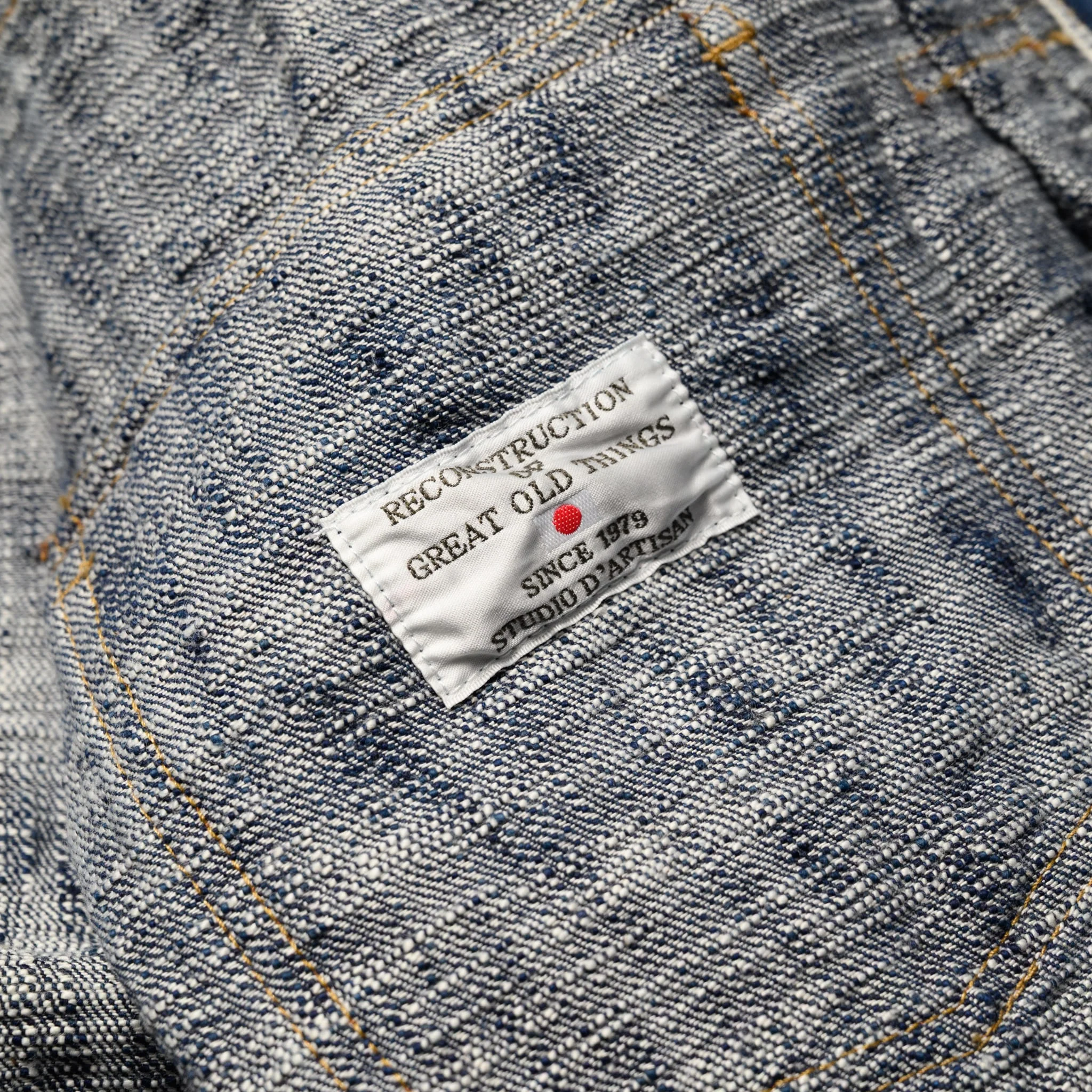 D4603 "Sou-Ai" 16oz Twin Indigo Selvedge Denim Type II Jacket - Image 14