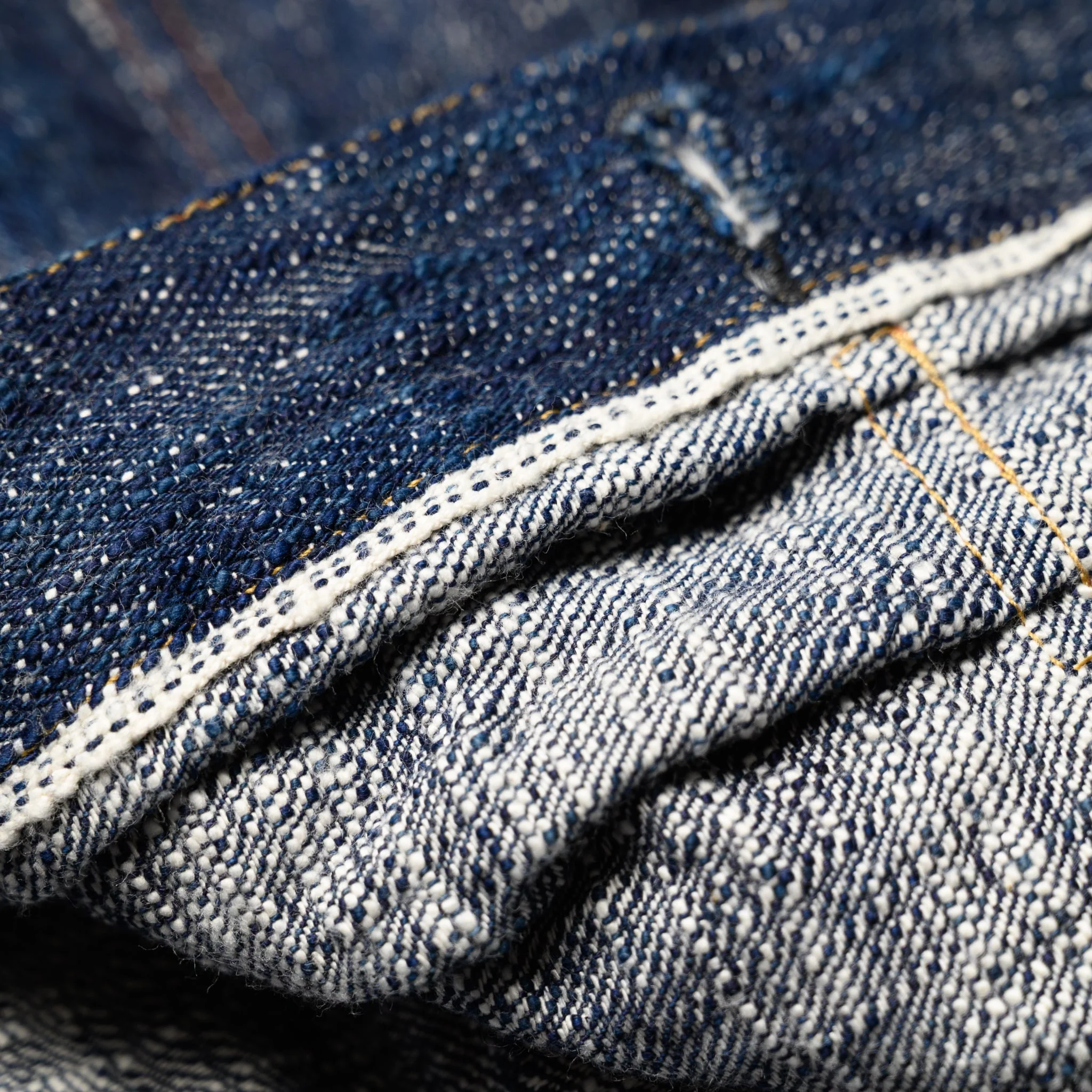 D4603 "Sou-Ai" 16oz Twin Indigo Selvedge Denim Type II Jacket - Image 9