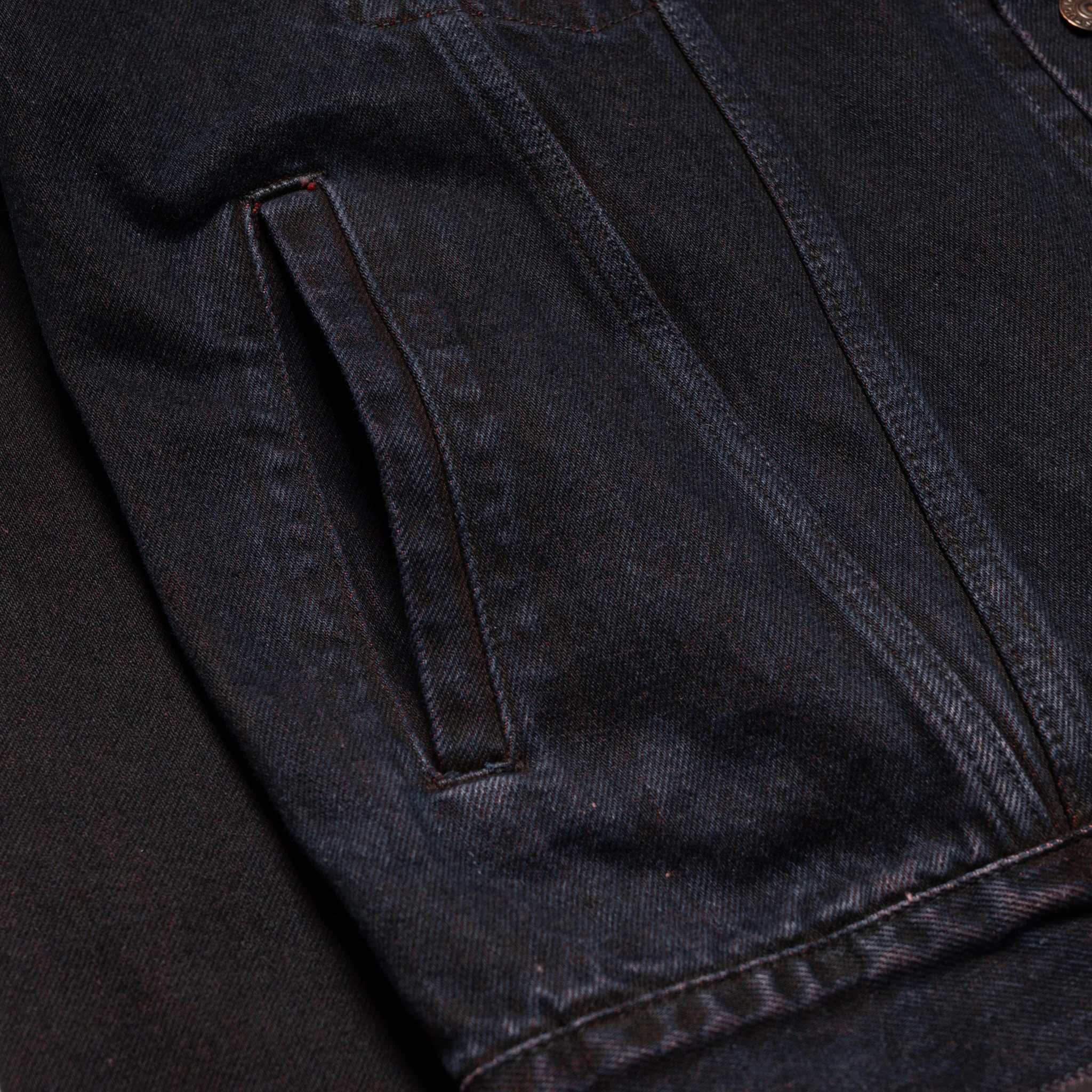 D4621 "Bengala" 14oz  Natural Dye Selvedge Type III Jacket - Image 10