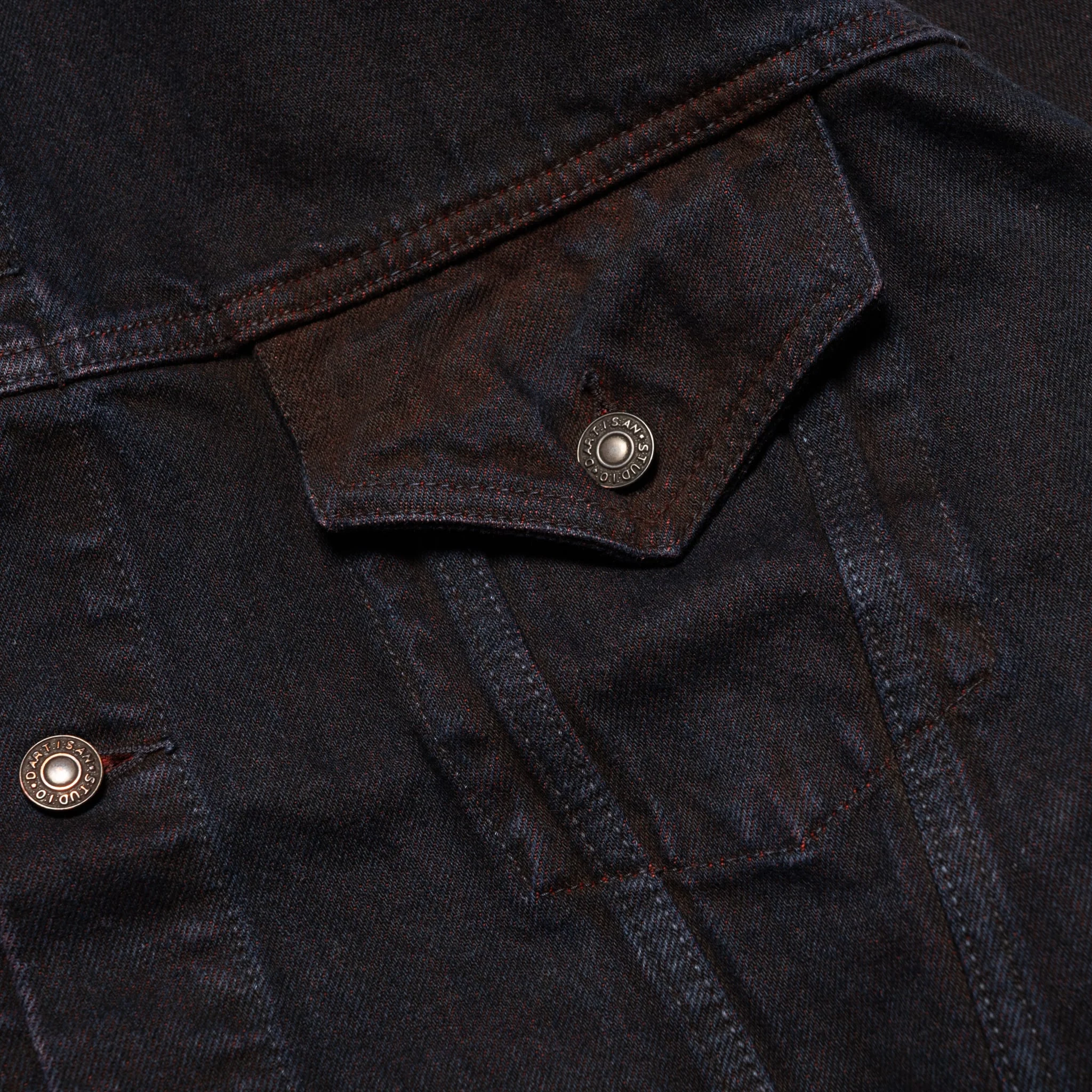 D4621 "Bengala" 14oz  Natural Dye Selvedge Type III Jacket - Image 6