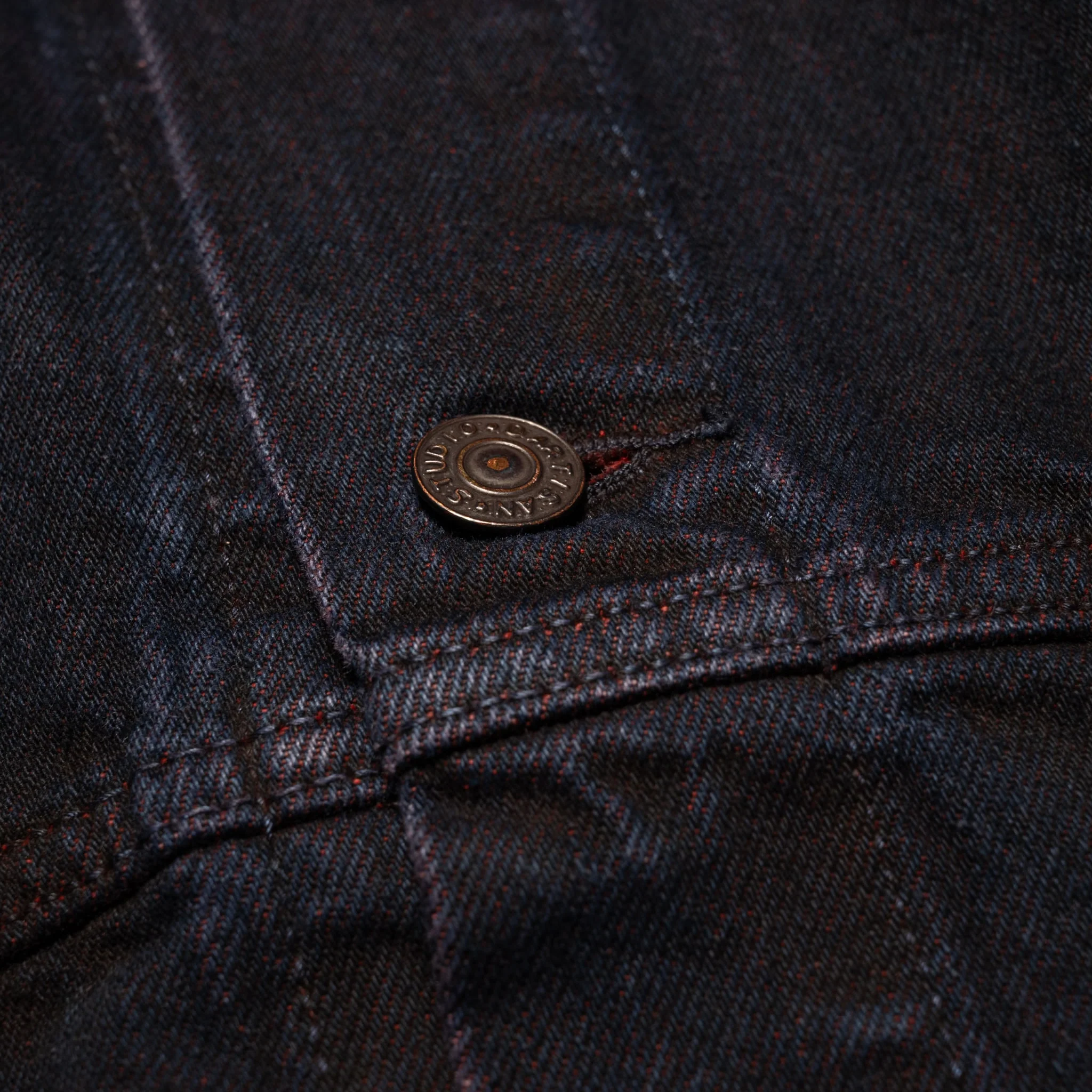 D4621 "Bengala" 14oz  Natural Dye Selvedge Type III Jacket - Image 8
