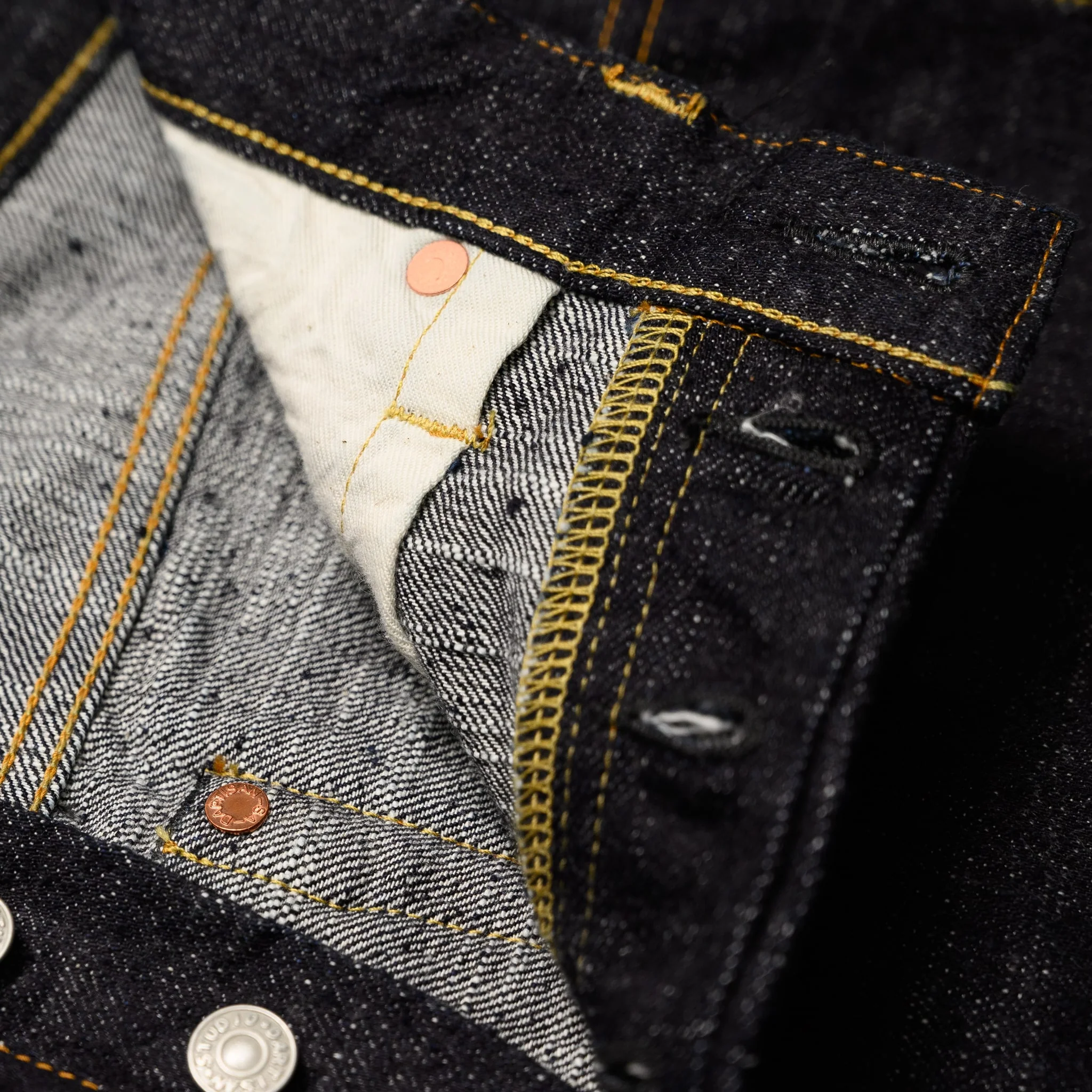 SD-1003 Slubby GL3 15oz Selvedge Denim Regular Straight - Image 10