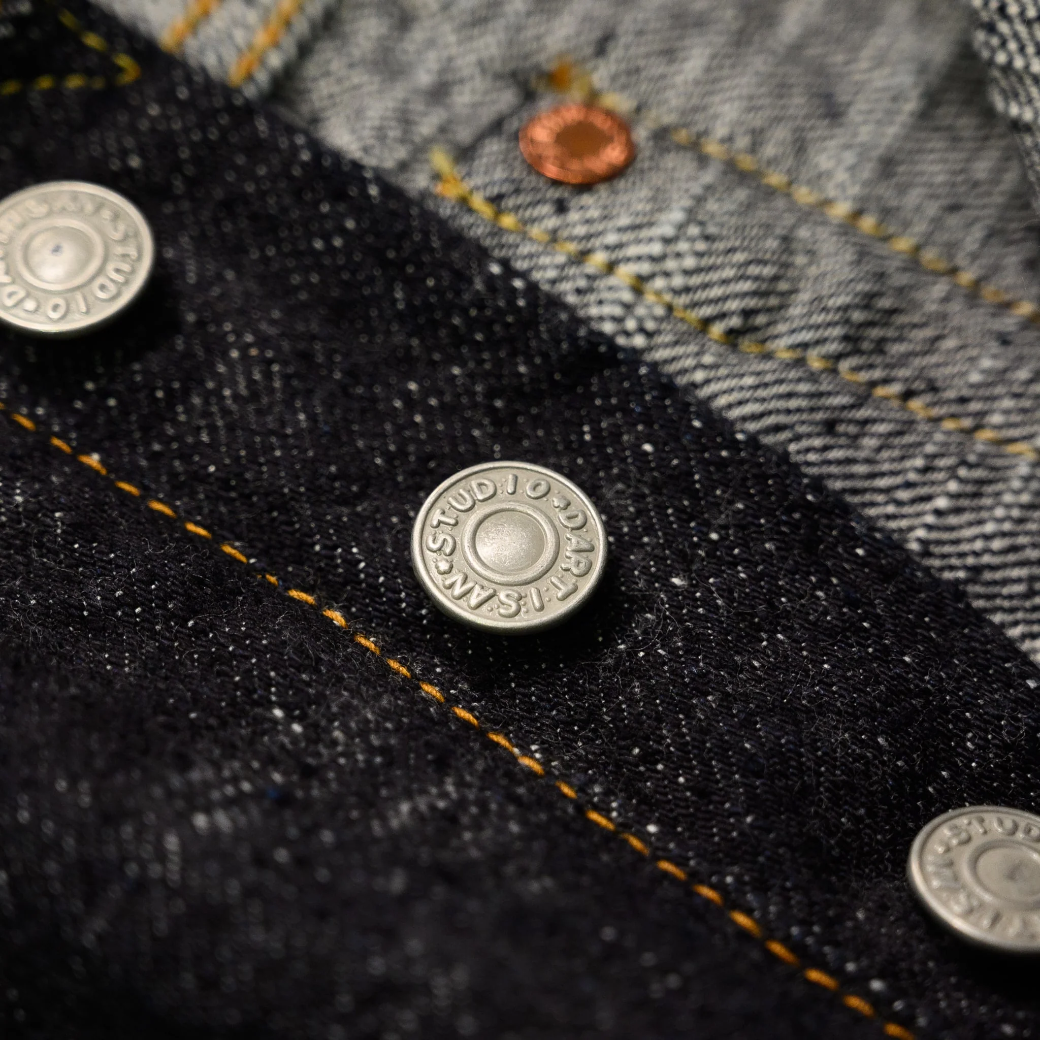 SD-1003 Slubby GL3 15oz Selvedge Denim Regular Straight - Image 8