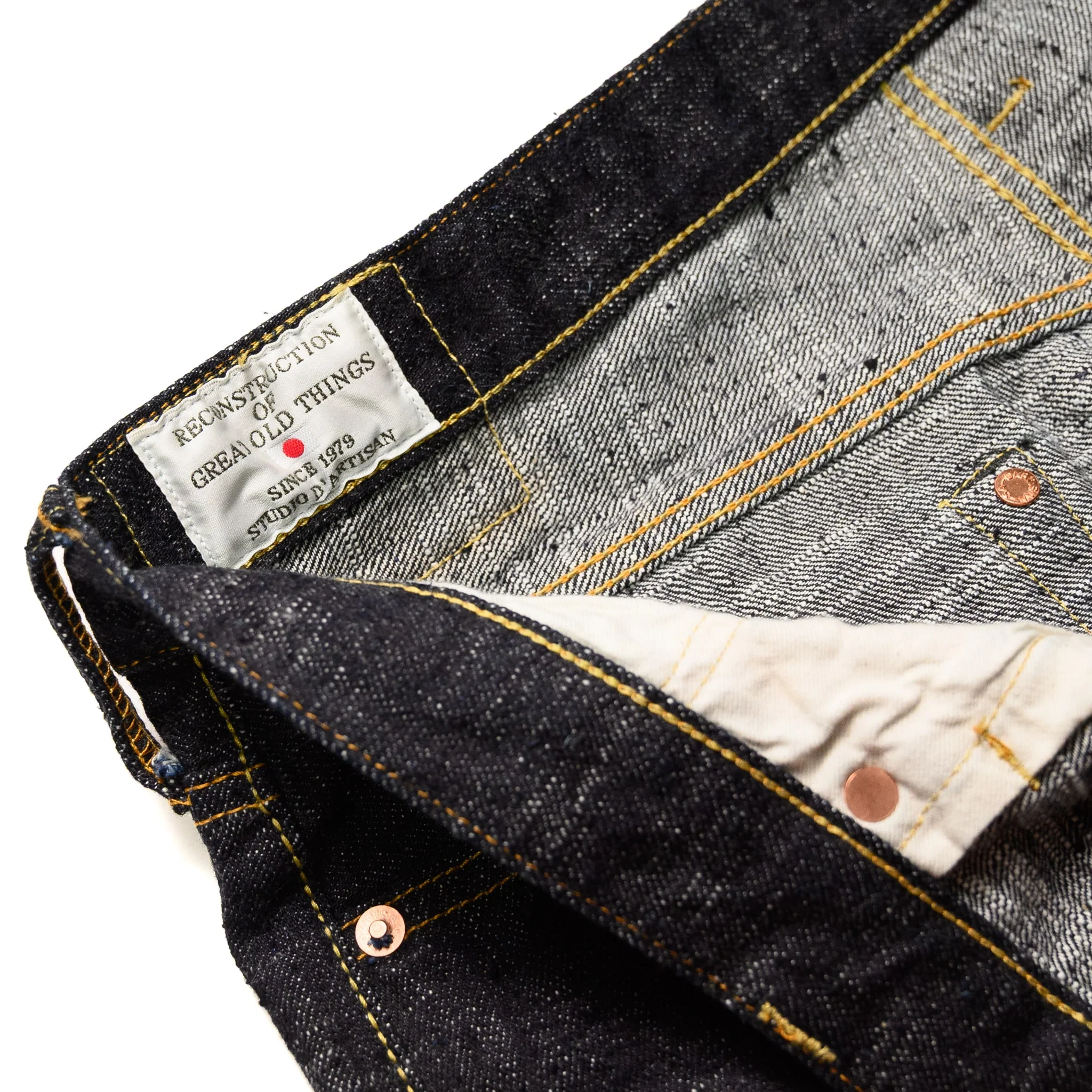 SD-1003 Slubby GL3 15oz Selvedge Denim Regular Straight - Image 9