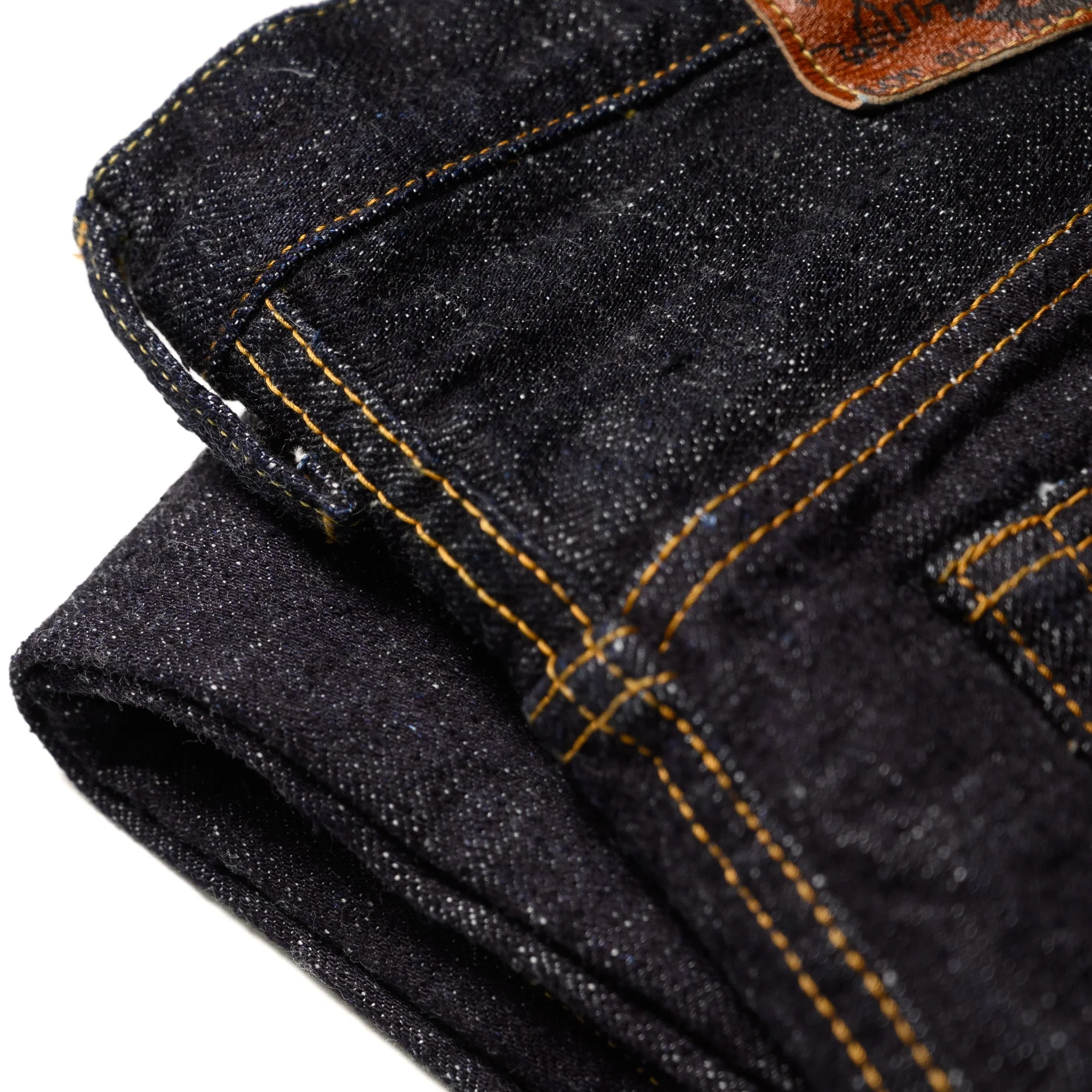 SD-1008 Slubby GL3 15oz Selvedge Denim Relax Tapered - Image 15