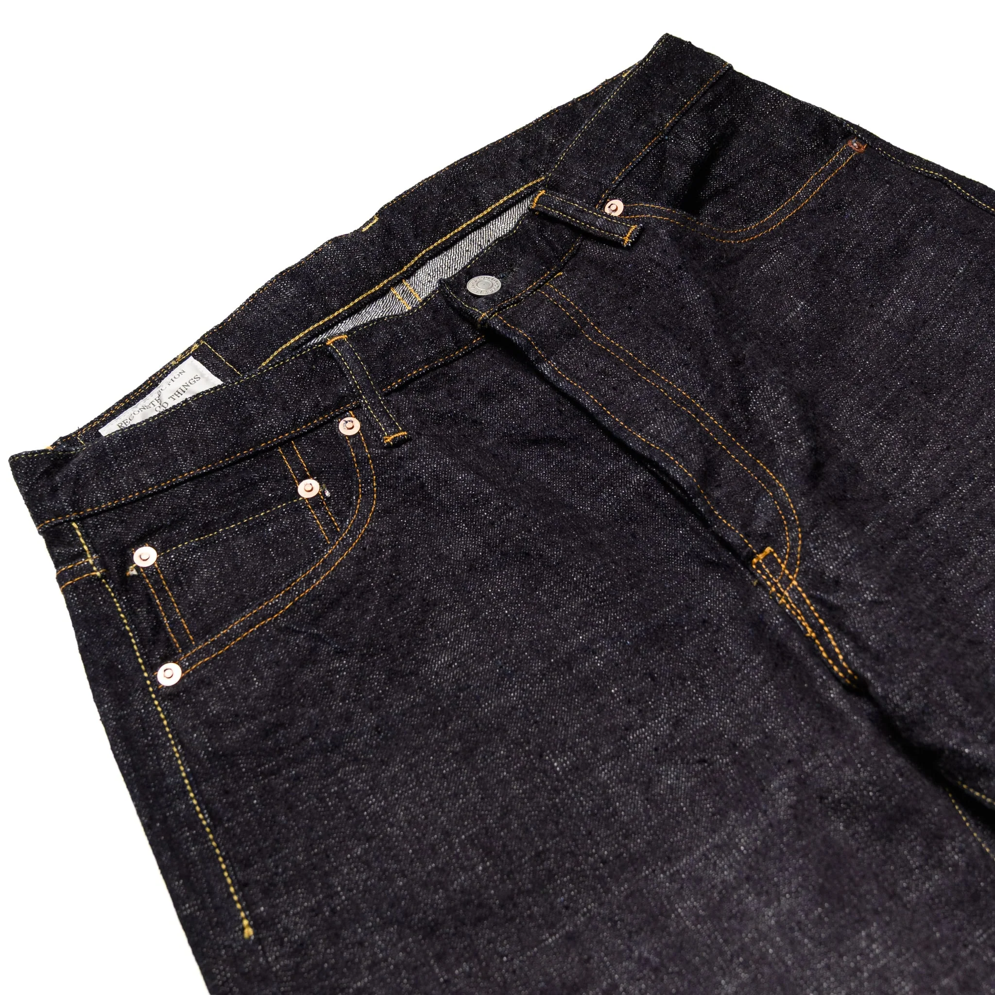 SD-1008 Slubby GL3 15oz Selvedge Denim Relax Tapered - Image 4