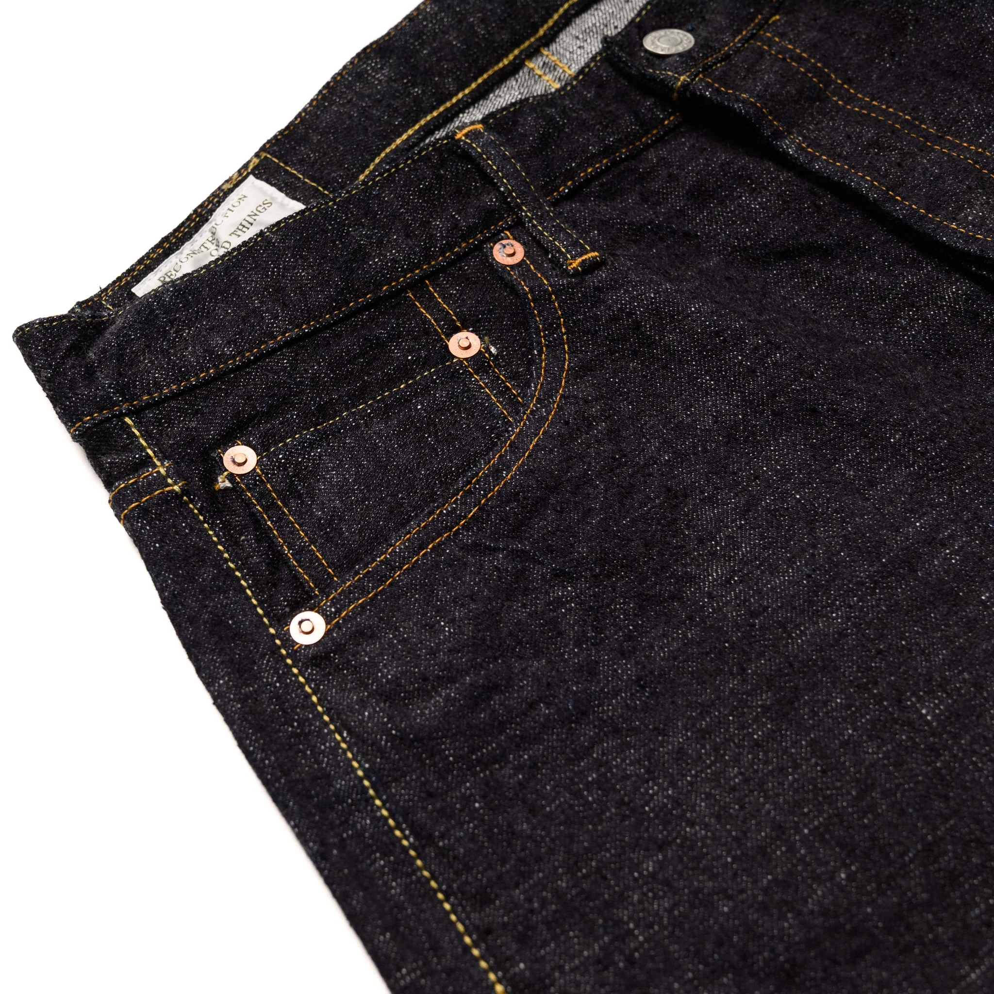SD-1008 Slubby GL3 15oz Selvedge Denim Relax Tapered - Image 5
