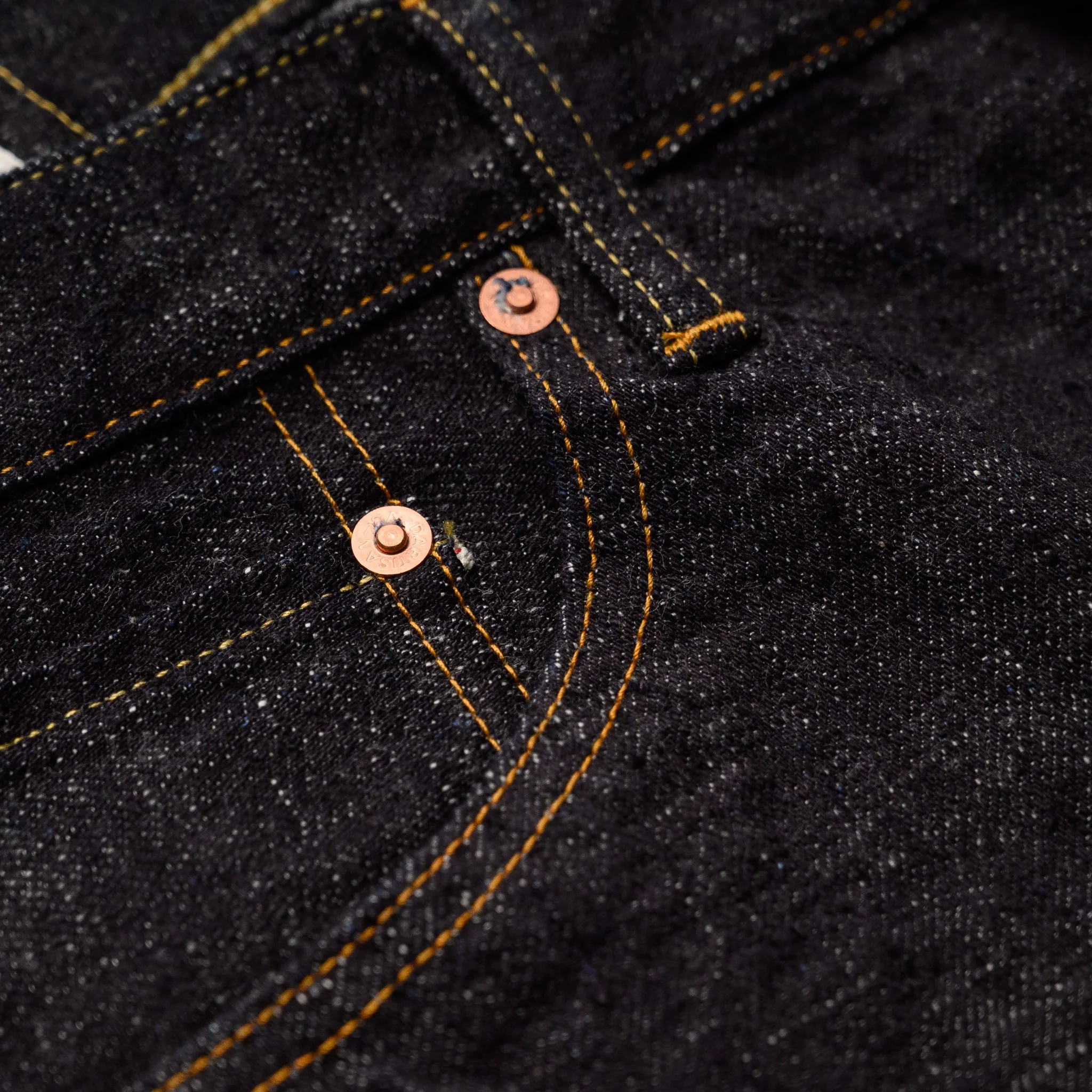 SD-1008 Slubby GL3 15oz Selvedge Denim Relax Tapered - Image 6