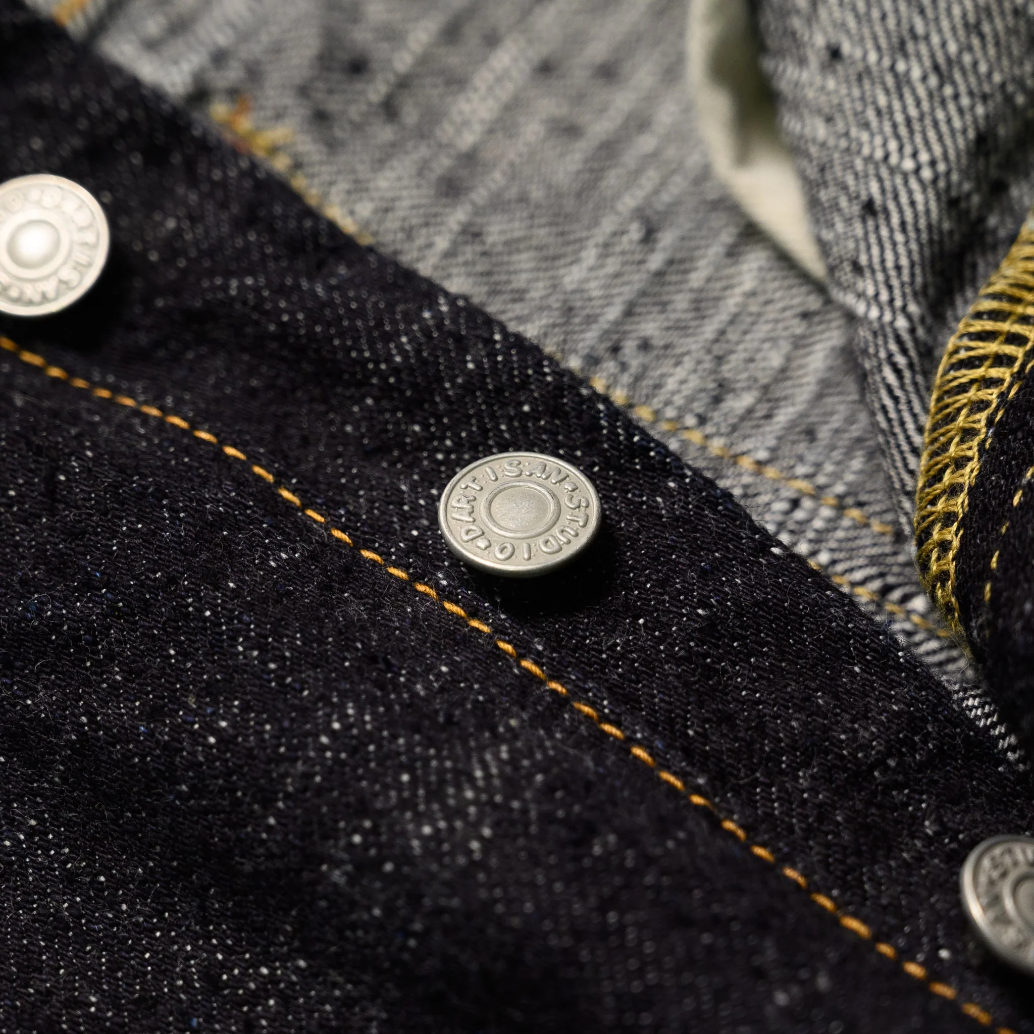 SD-1008 Slubby GL3 15oz Selvedge Denim Relax Tapered - Image 8