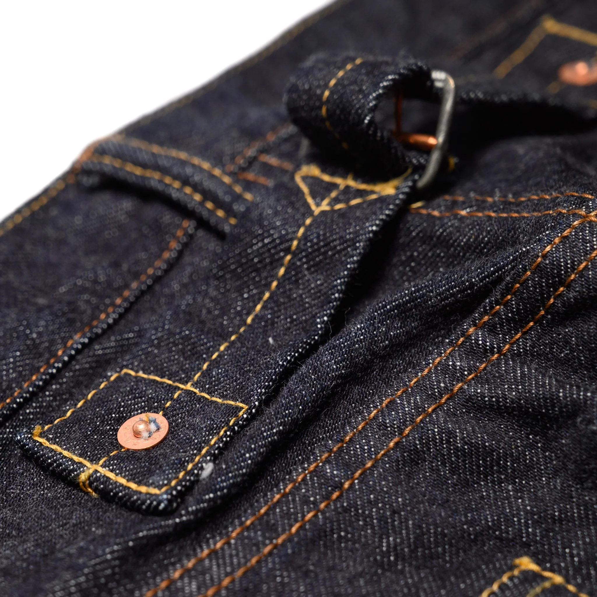 SD-102CB 15oz Selvedge Denim Wide Straight - Image 15