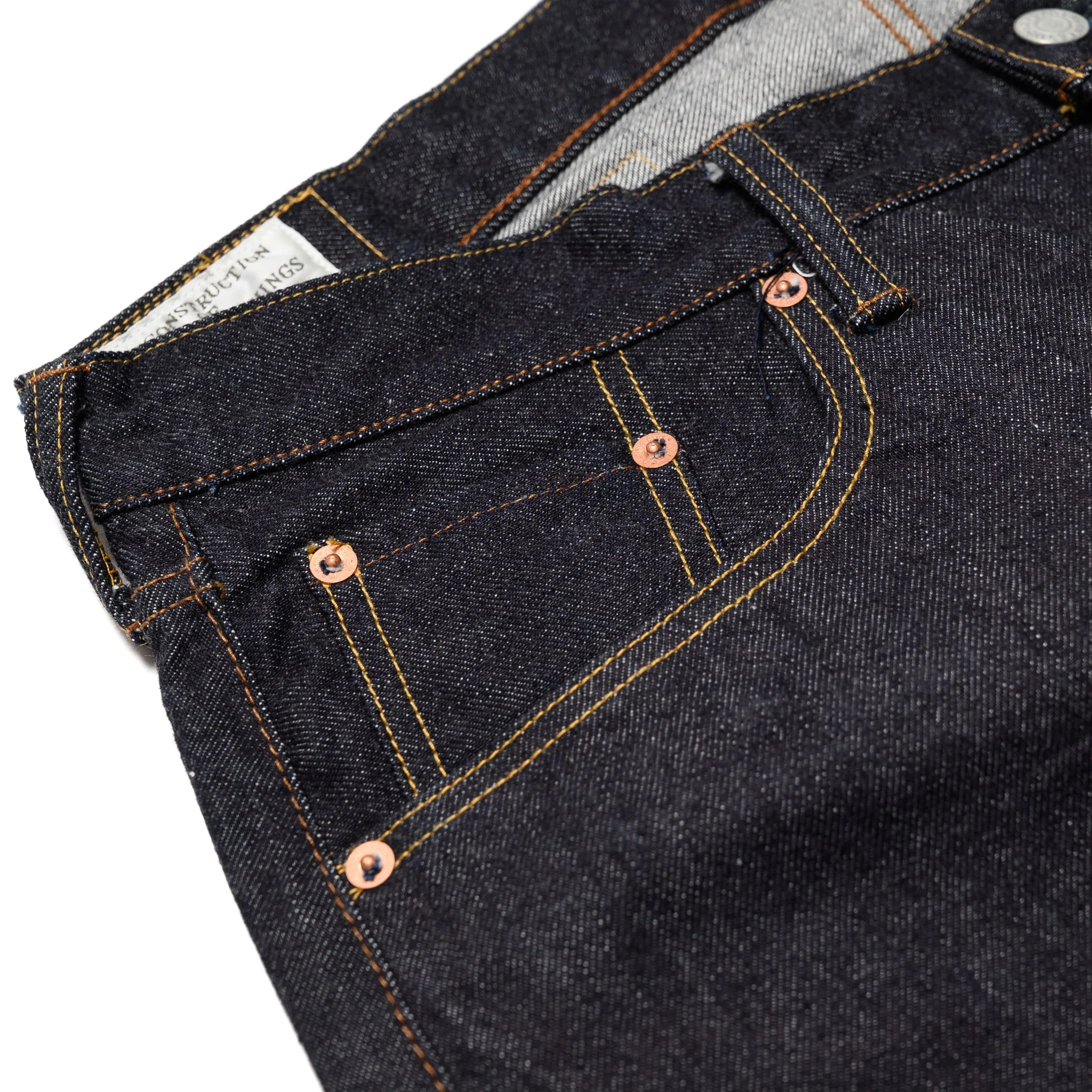 SD-102CB 15oz Selvedge Denim Wide Straight - Image 5