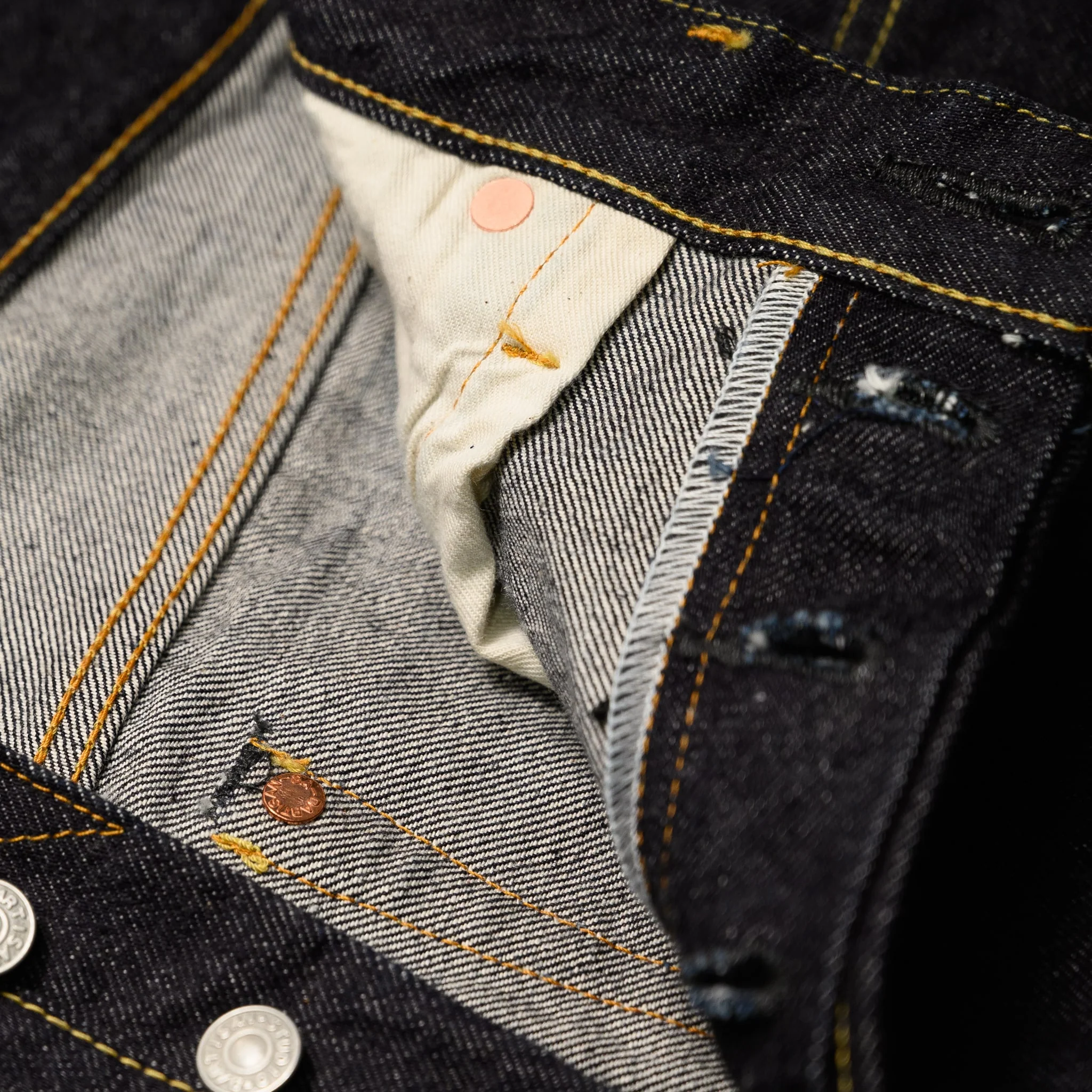 SD-108 15oz Selvedge Denim Relax Tapered - Image 9