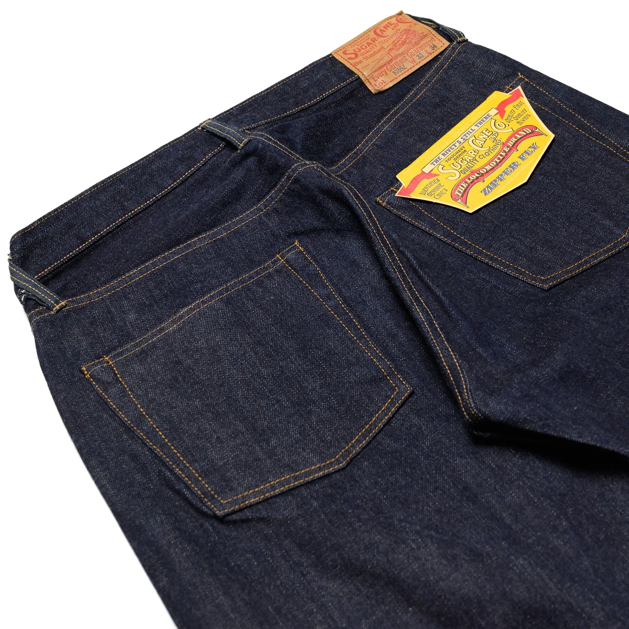 1955Z 14oz Selvedge Denim (Zipper Fly) SC42955 - Image 11