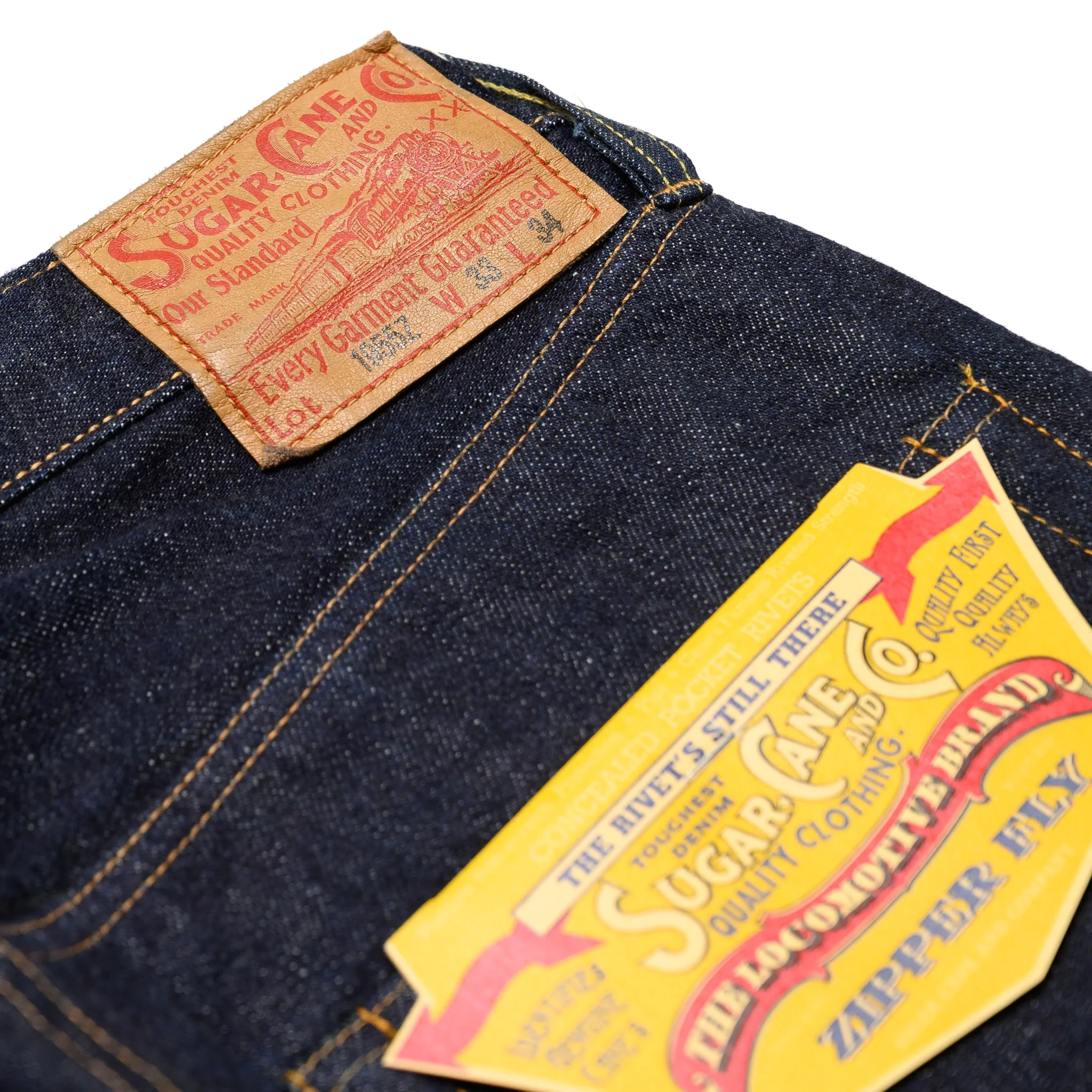 1955Z 14oz Selvedge Denim (Zipper Fly) SC42955 - Image 13