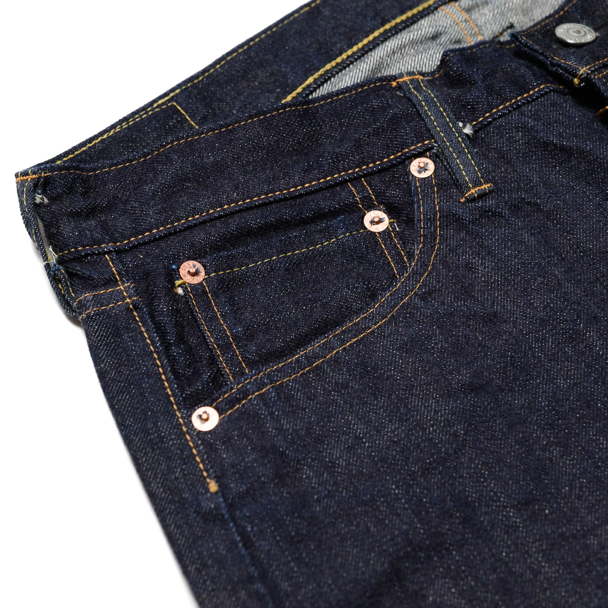 1955Z 14oz Selvedge Denim (Zipper Fly) SC42955 - Image 5