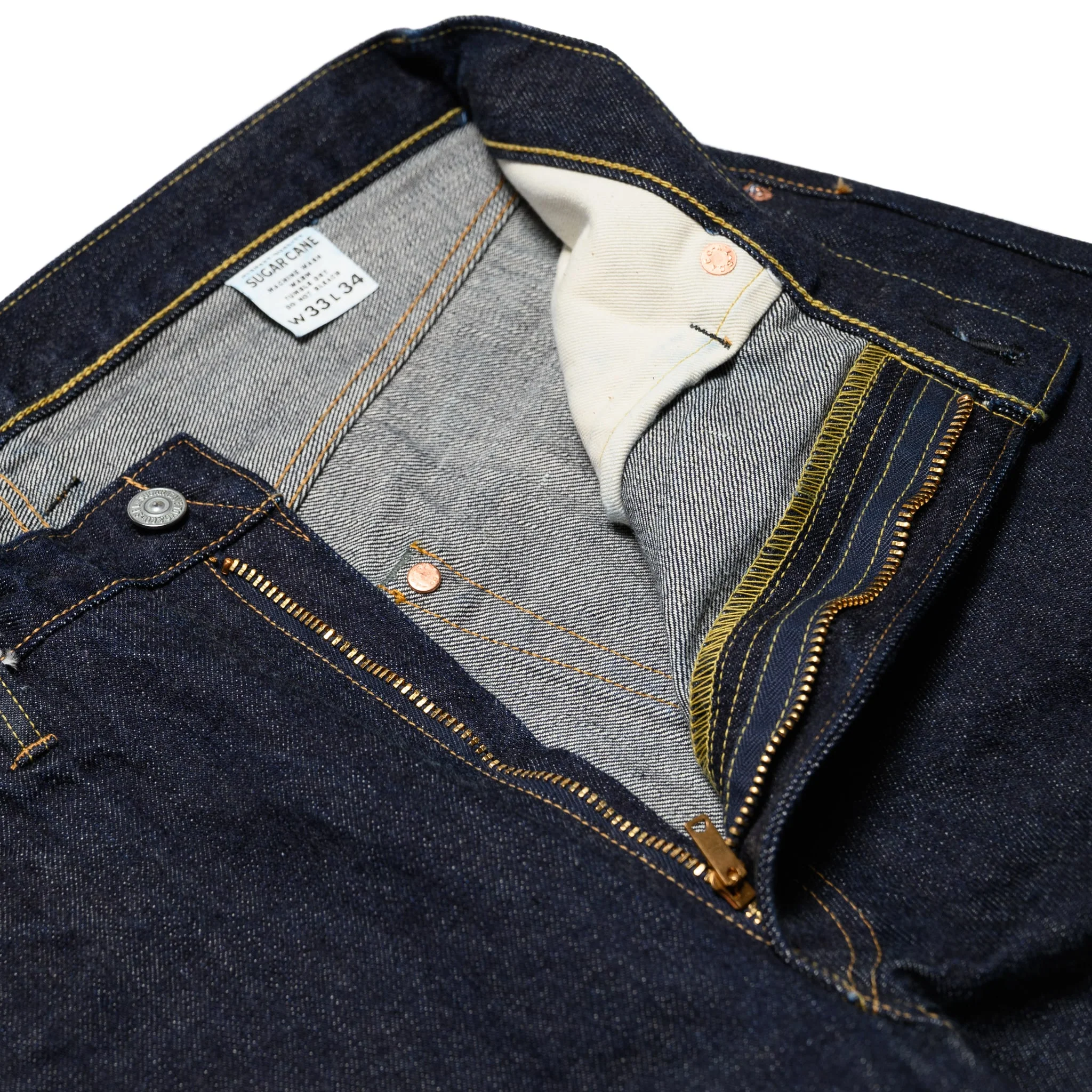 1955Z 14oz Selvedge Denim (Zipper Fly) SC42955 - Image 7