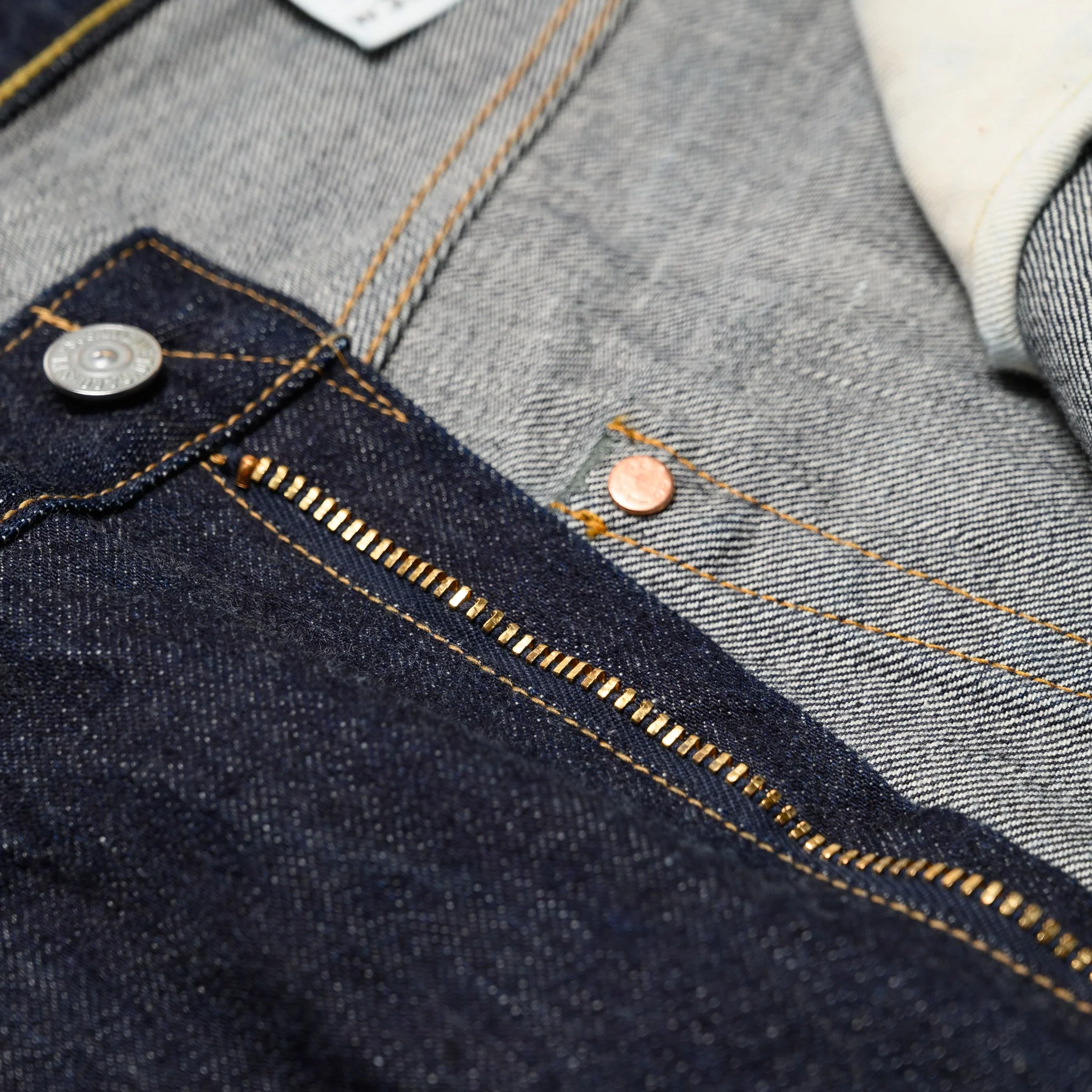 1955Z 14oz Selvedge Denim (Zipper Fly) SC42955 - Image 8