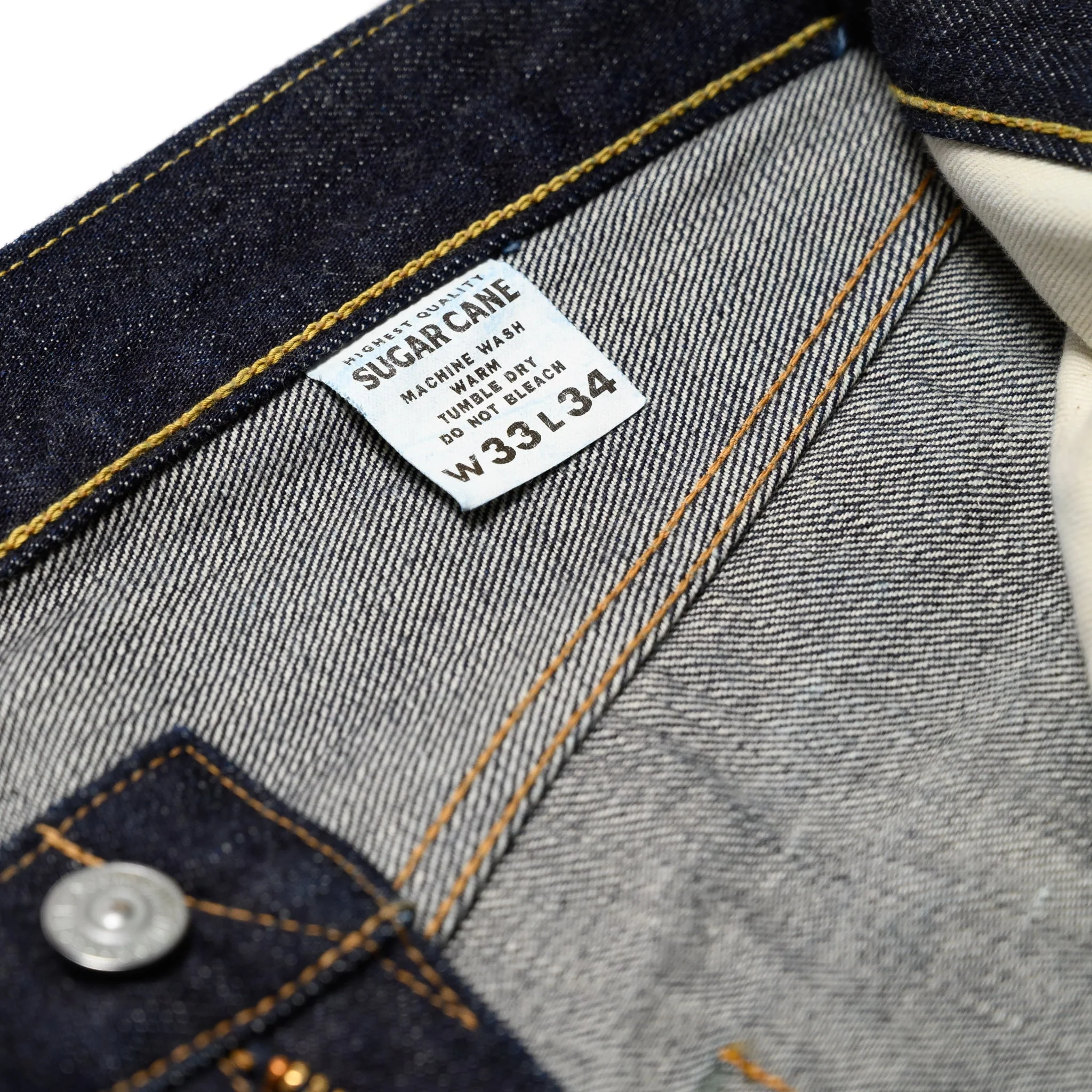 1955Z 14oz Selvedge Denim (Zipper Fly) SC42955 - Image 9