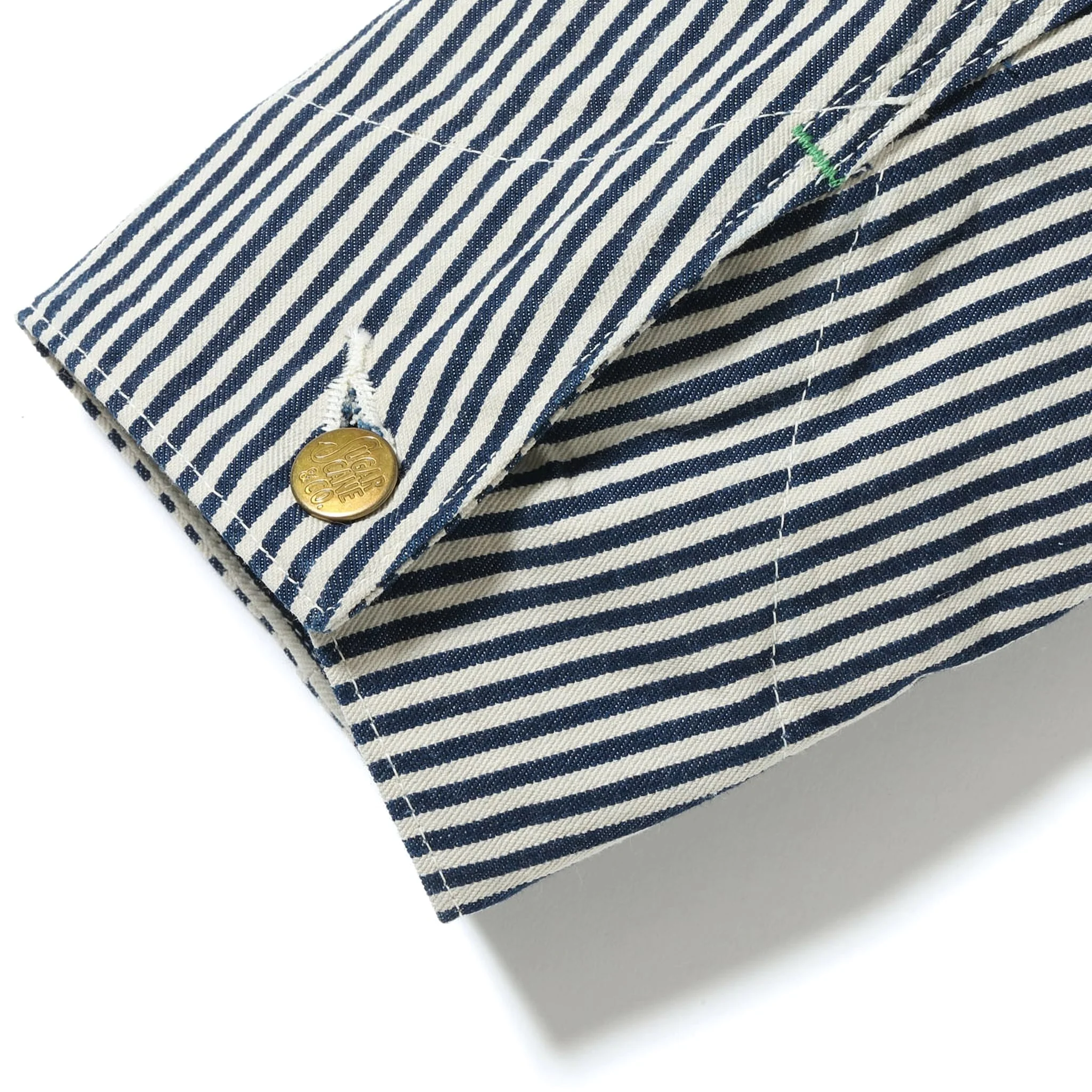 SC15656 11oz Hickory Stripe Work Coat - Image 12